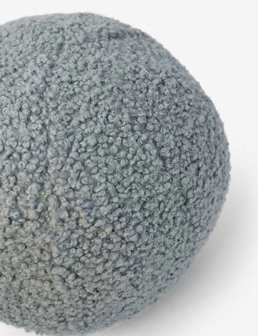 Bouclé Ball Pillow by Sarah Sherman Samuel Lulu and Georgia