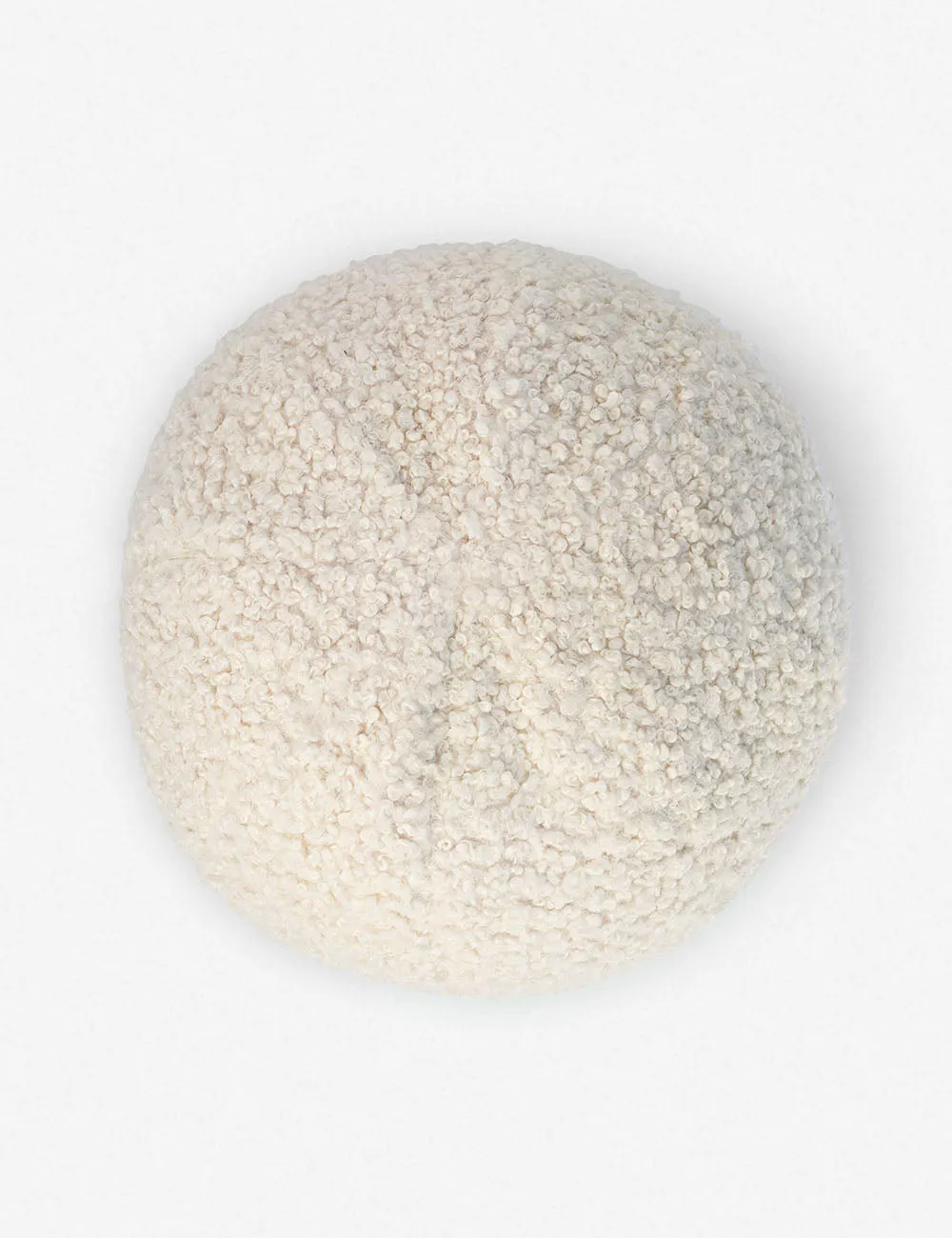 Bouclé Ball Pillow by Sarah Sherman Samuel Lulu and Georgia