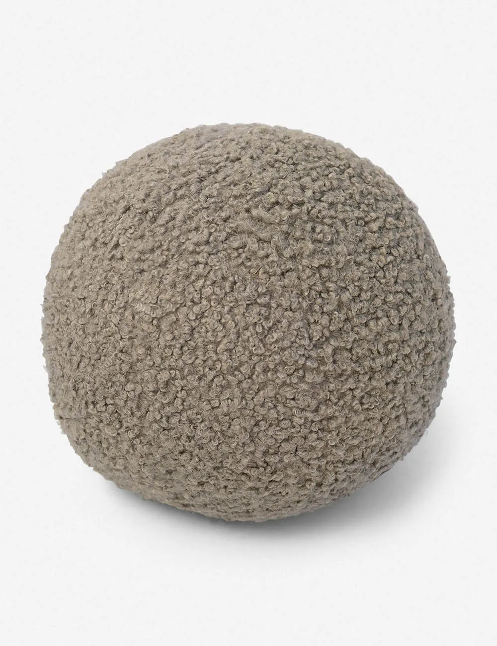 Bouclé Ball Pillow by Sarah Sherman Samuel Lulu and Georgia