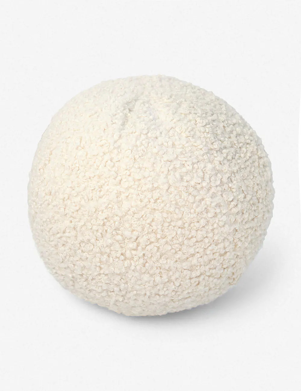 Bouclé Ball Pillow by Sarah Sherman Samuel Lulu and Georgia