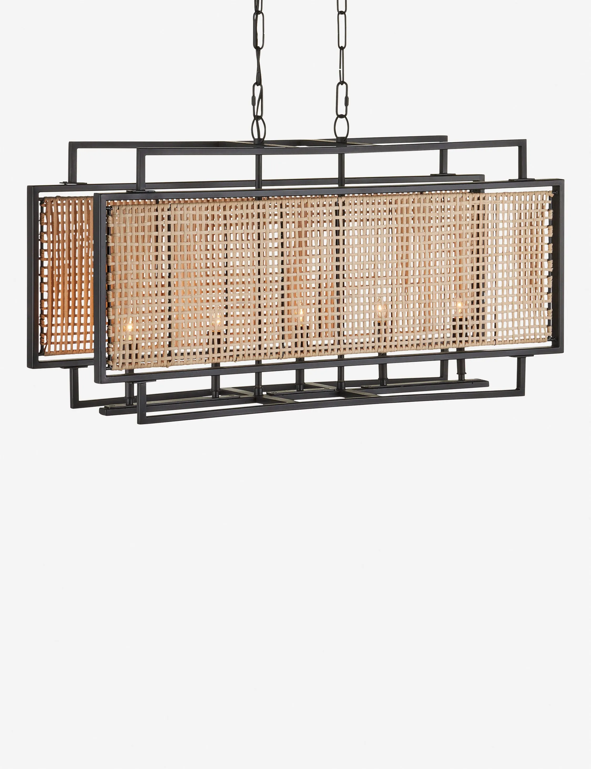 Brayson Linear Chandelier Lulu and Georgia