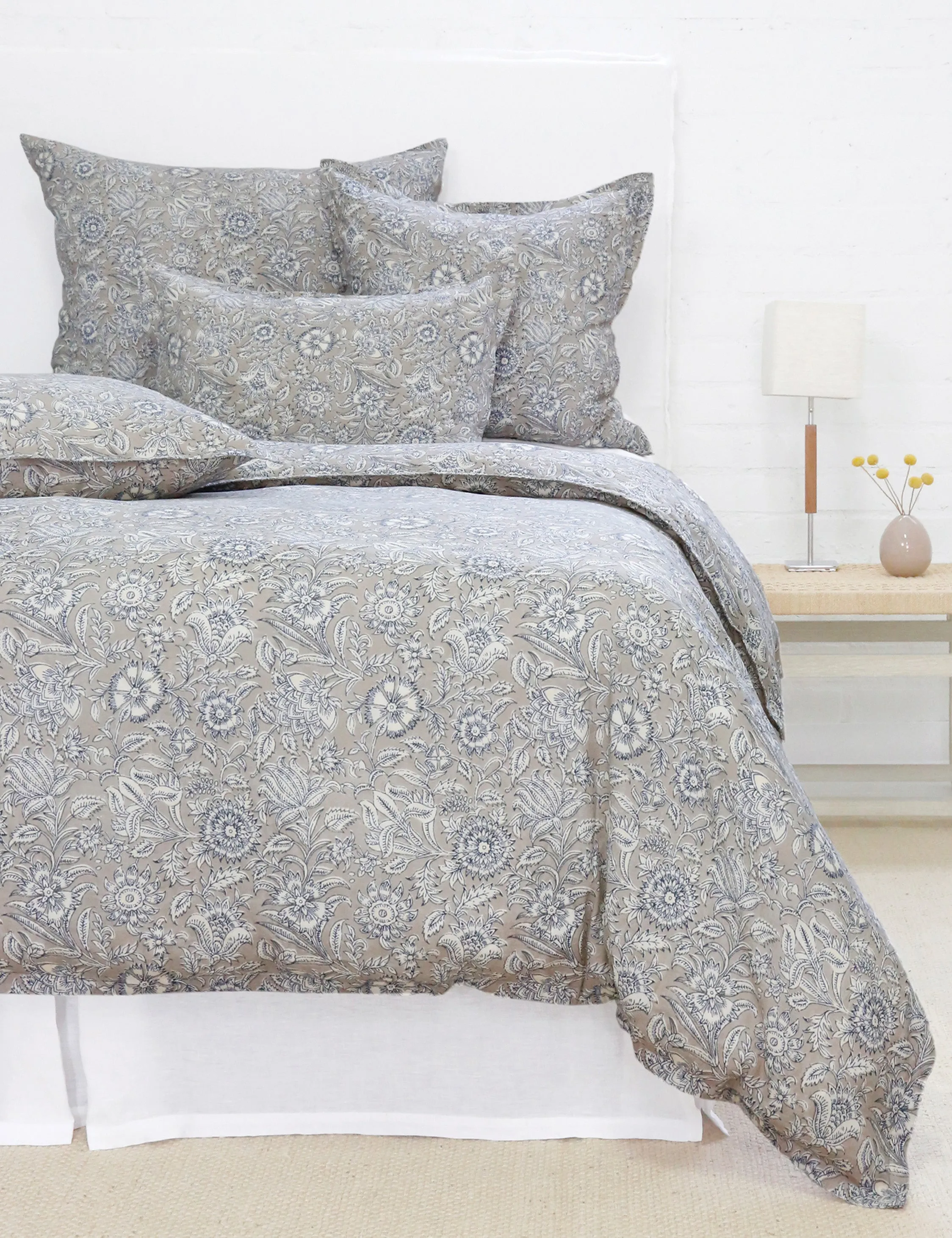 Brighton Linen Cotton Sham by Pom Pom at Home Lulu and Georgia