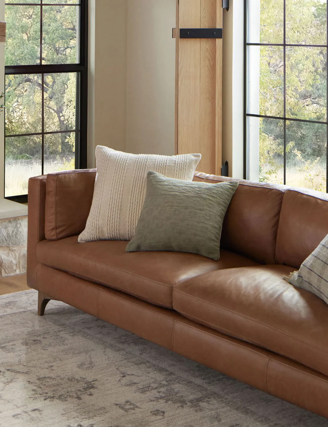 Cameron Pillow by Magnolia Home by Joanna Gaines X Loloi Lulu and Georgia