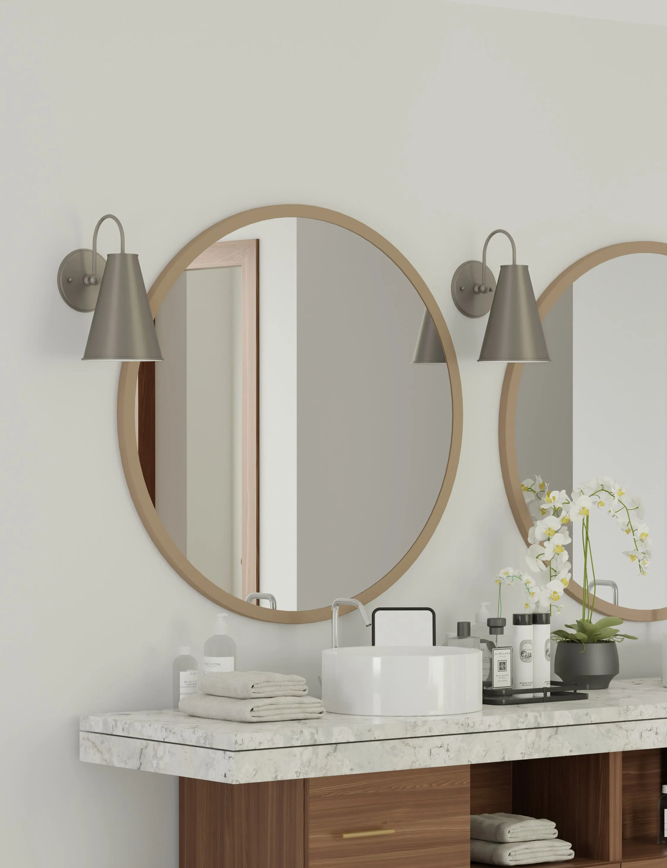 Cannon Sconce Lulu and Georgia