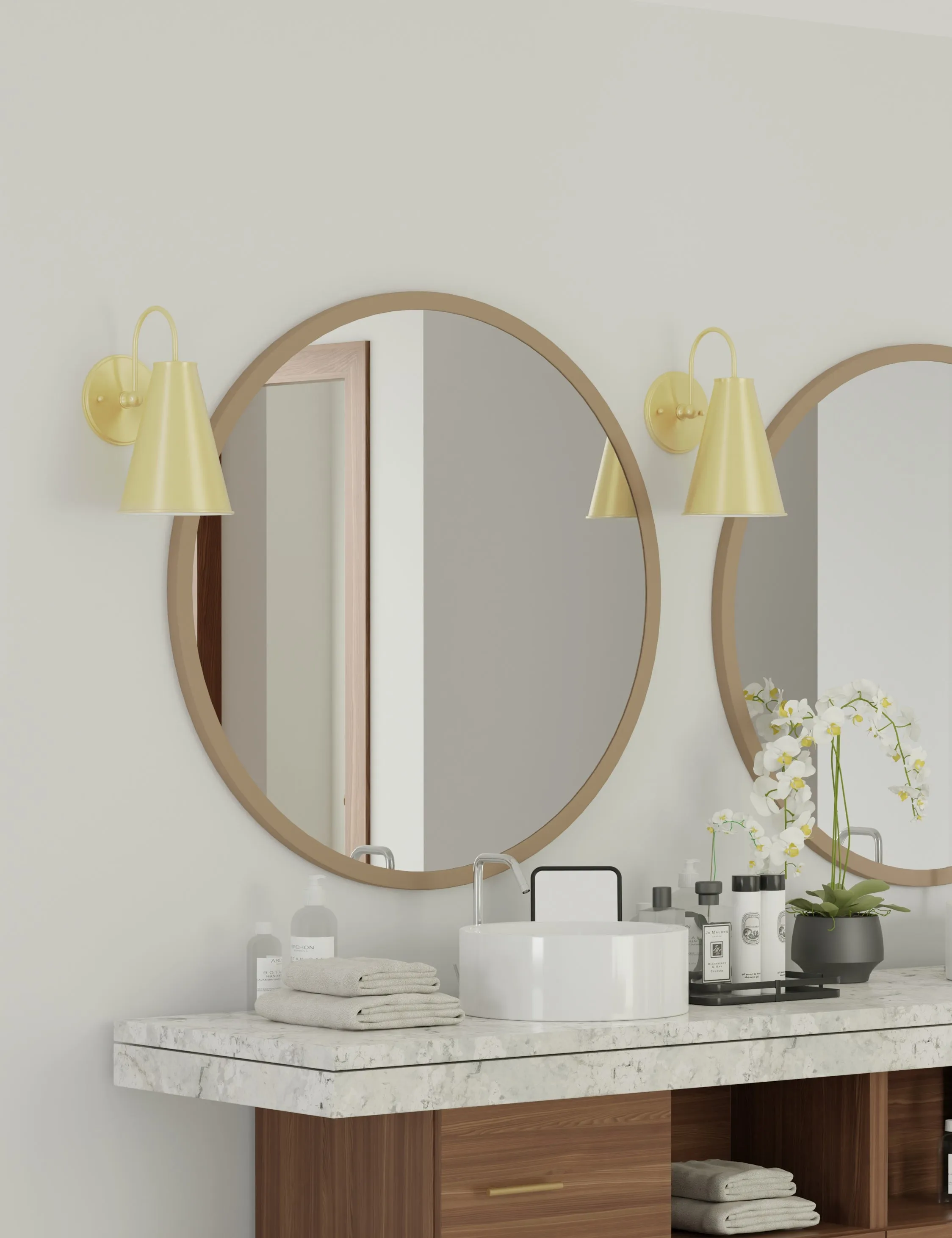 Cannon Sconce Lulu and Georgia