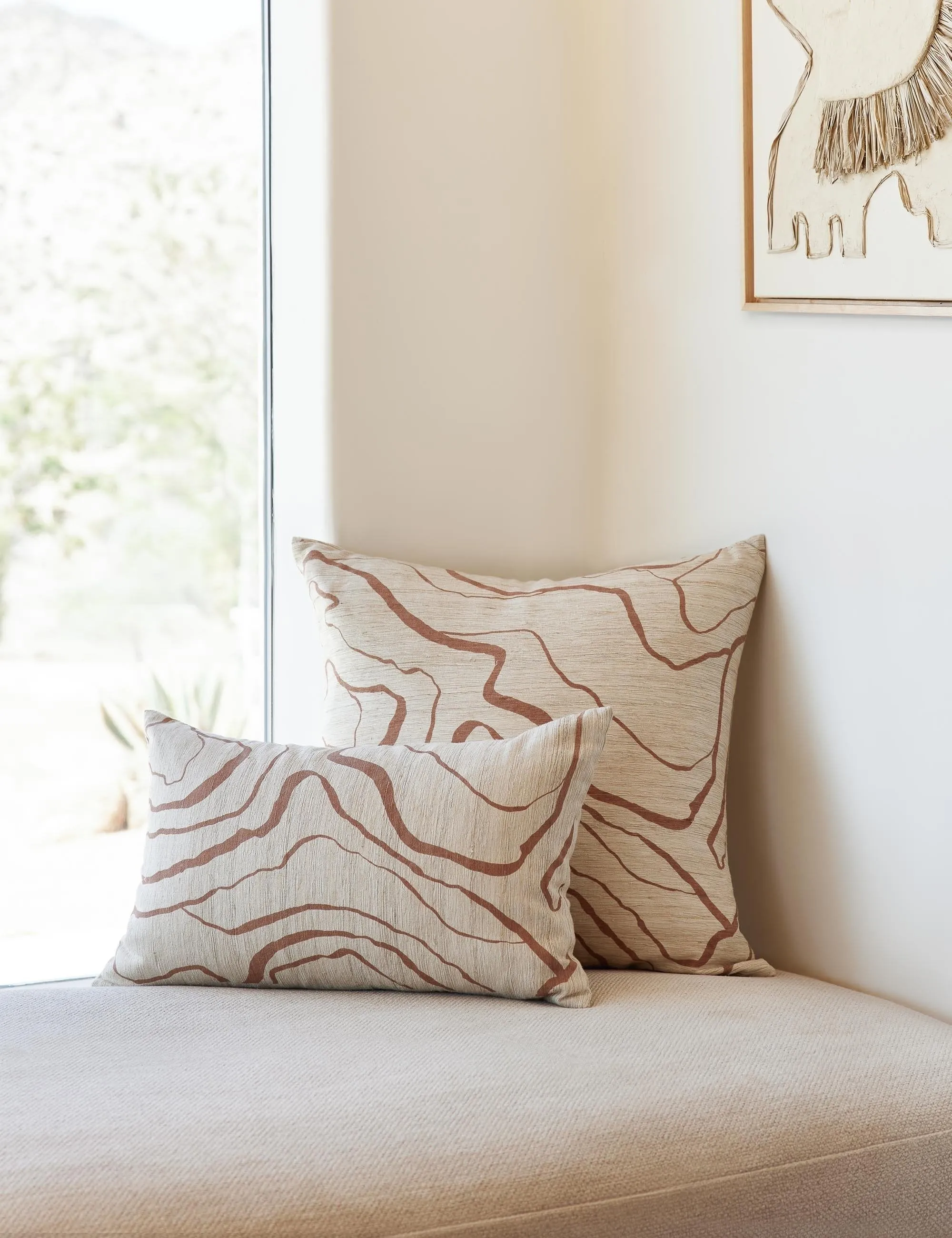Canyon Pillow by Élan Byrd Lulu and Georgia