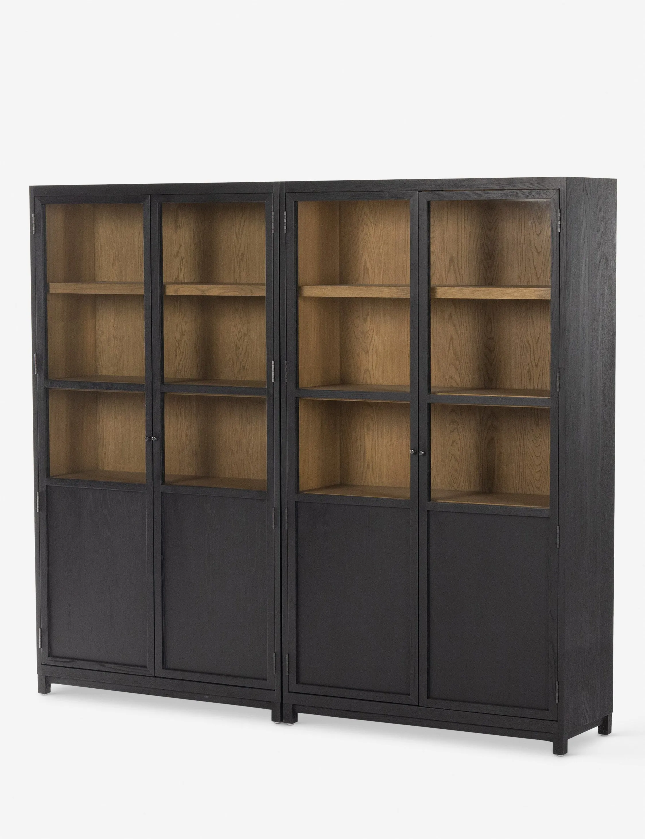 Carly Double Curio Cabinet Lulu and Georgia