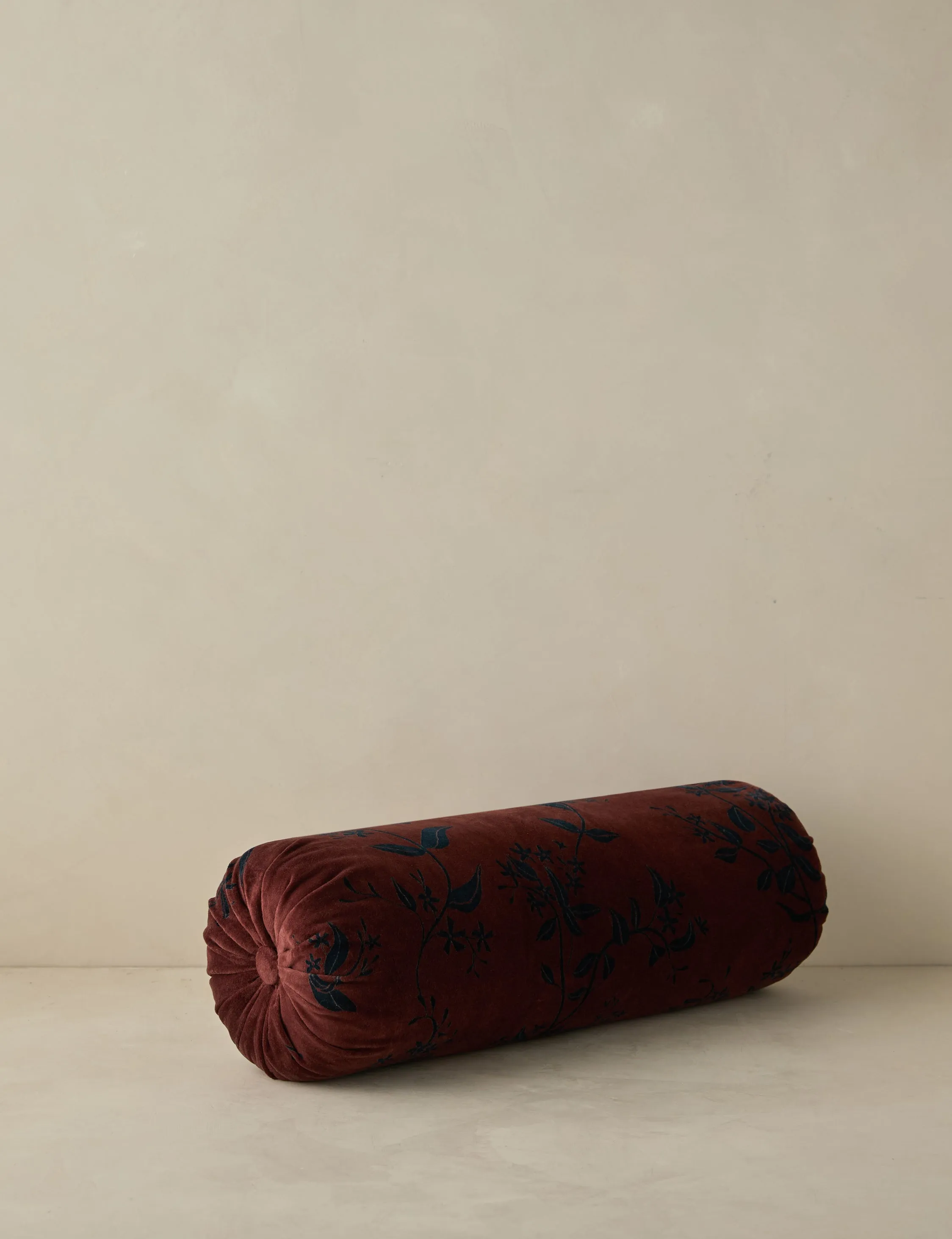 Carmine Velvet Pillow Lulu and Georgia