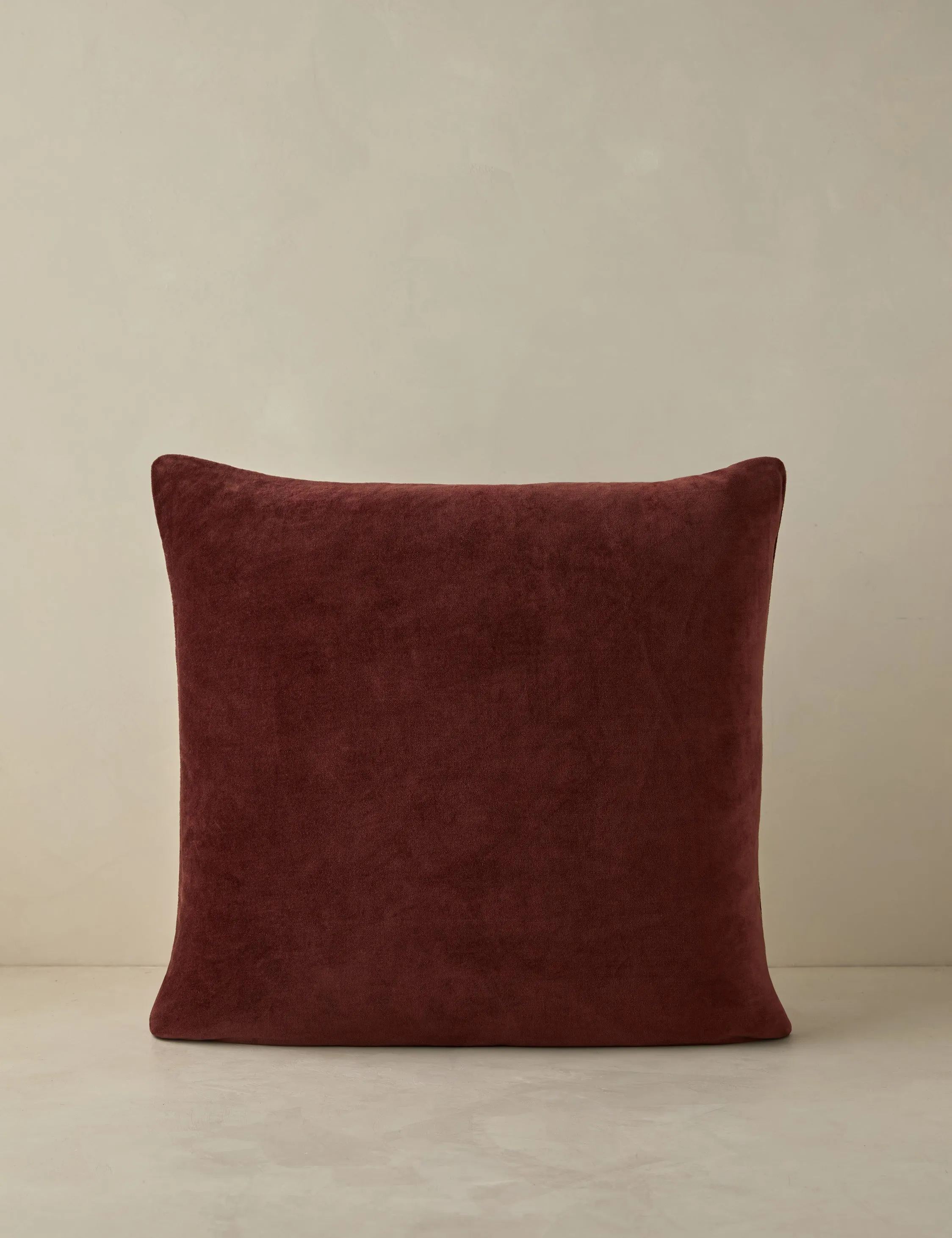Carmine Velvet Pillow Lulu and Georgia