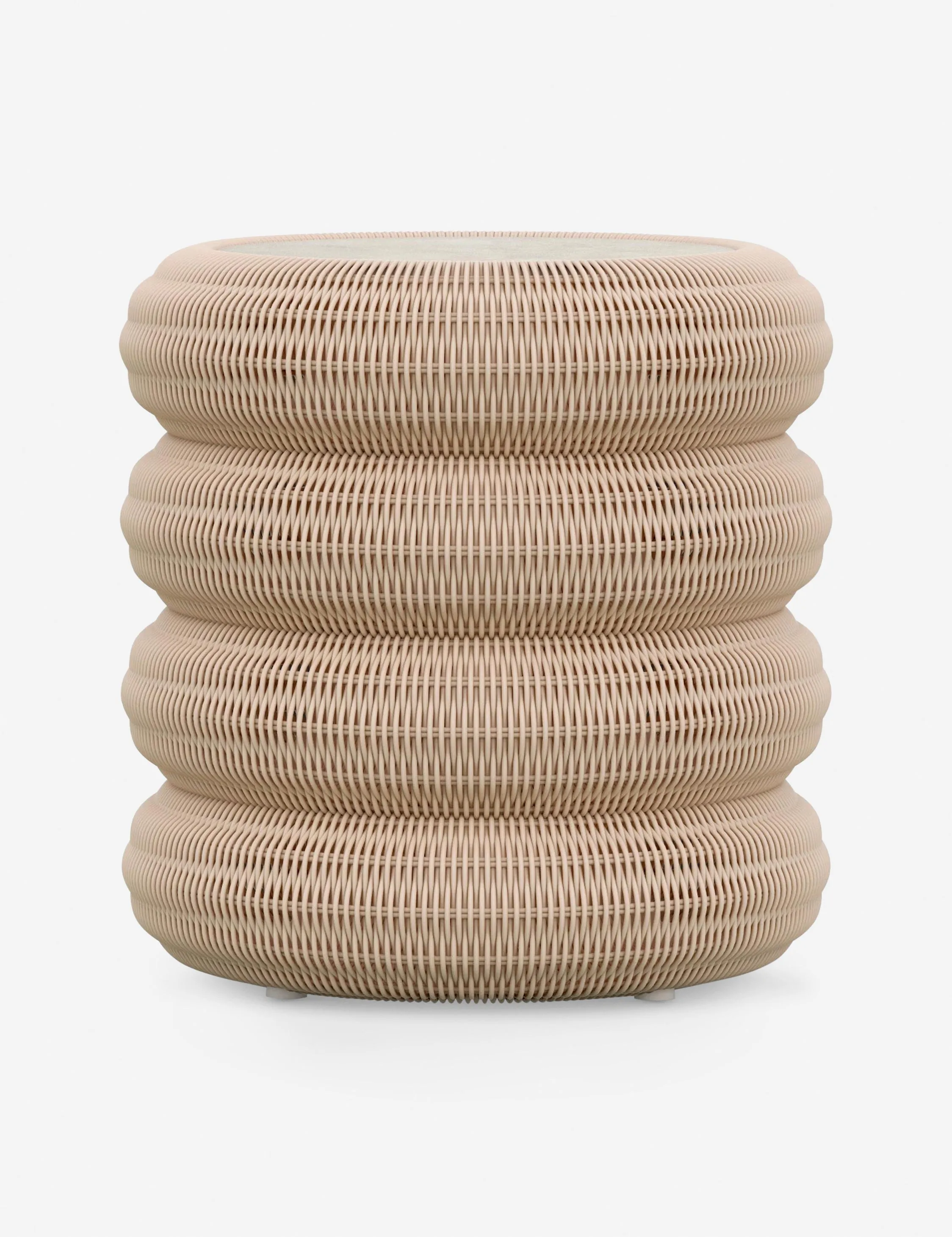 Castaneda Indoor / Outdoor Round Side Table Lulu and Georgia