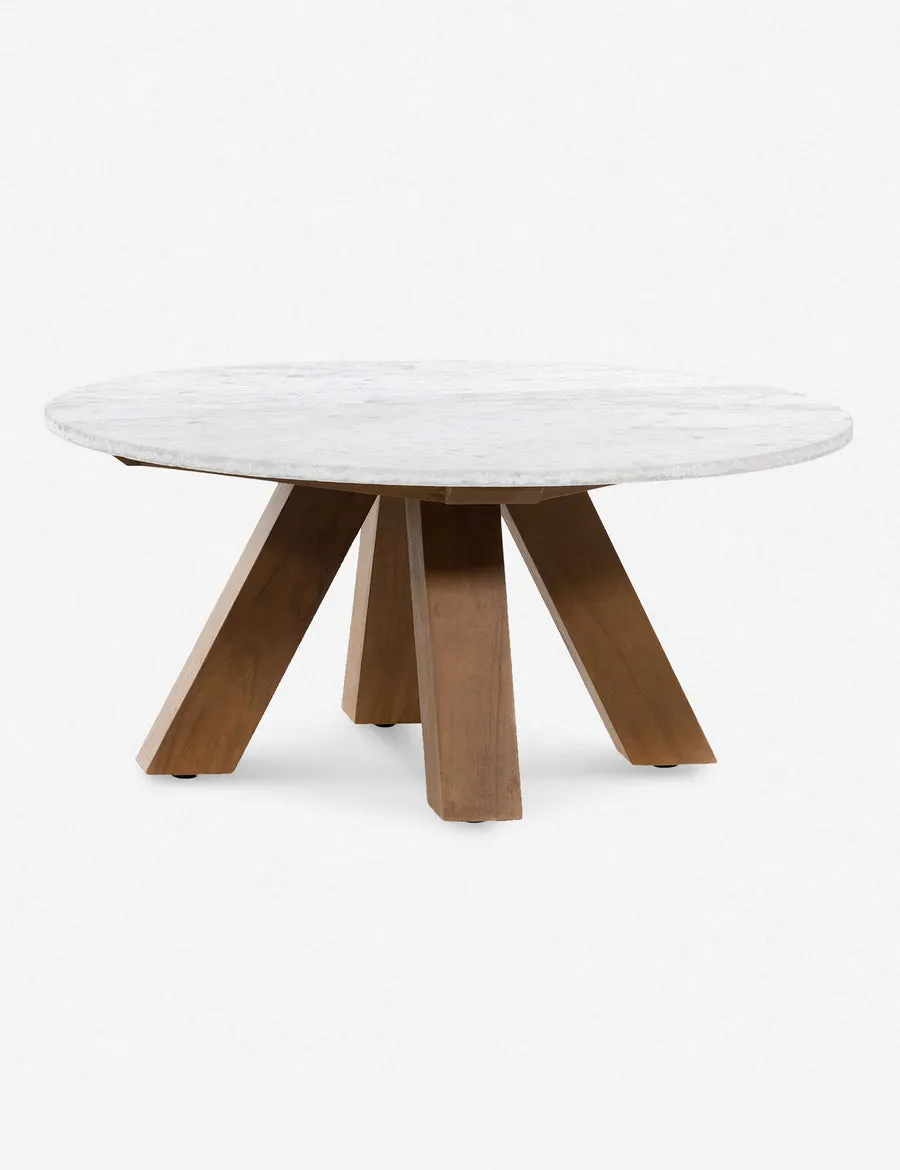 Catanzaro Indoor / Outdoor Round Coffee Table Lulu and Georgia