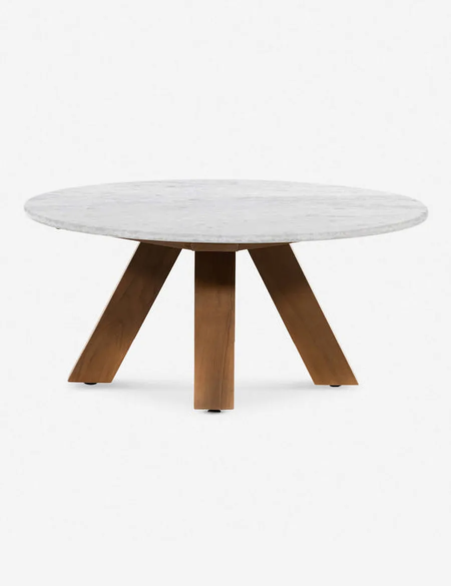 Catanzaro Indoor / Outdoor Round Coffee Table Lulu and Georgia