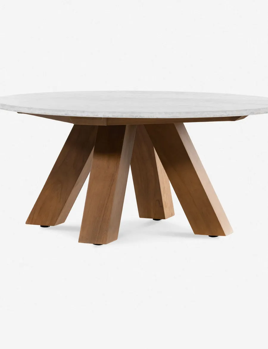 Catanzaro Indoor / Outdoor Round Coffee Table Lulu and Georgia