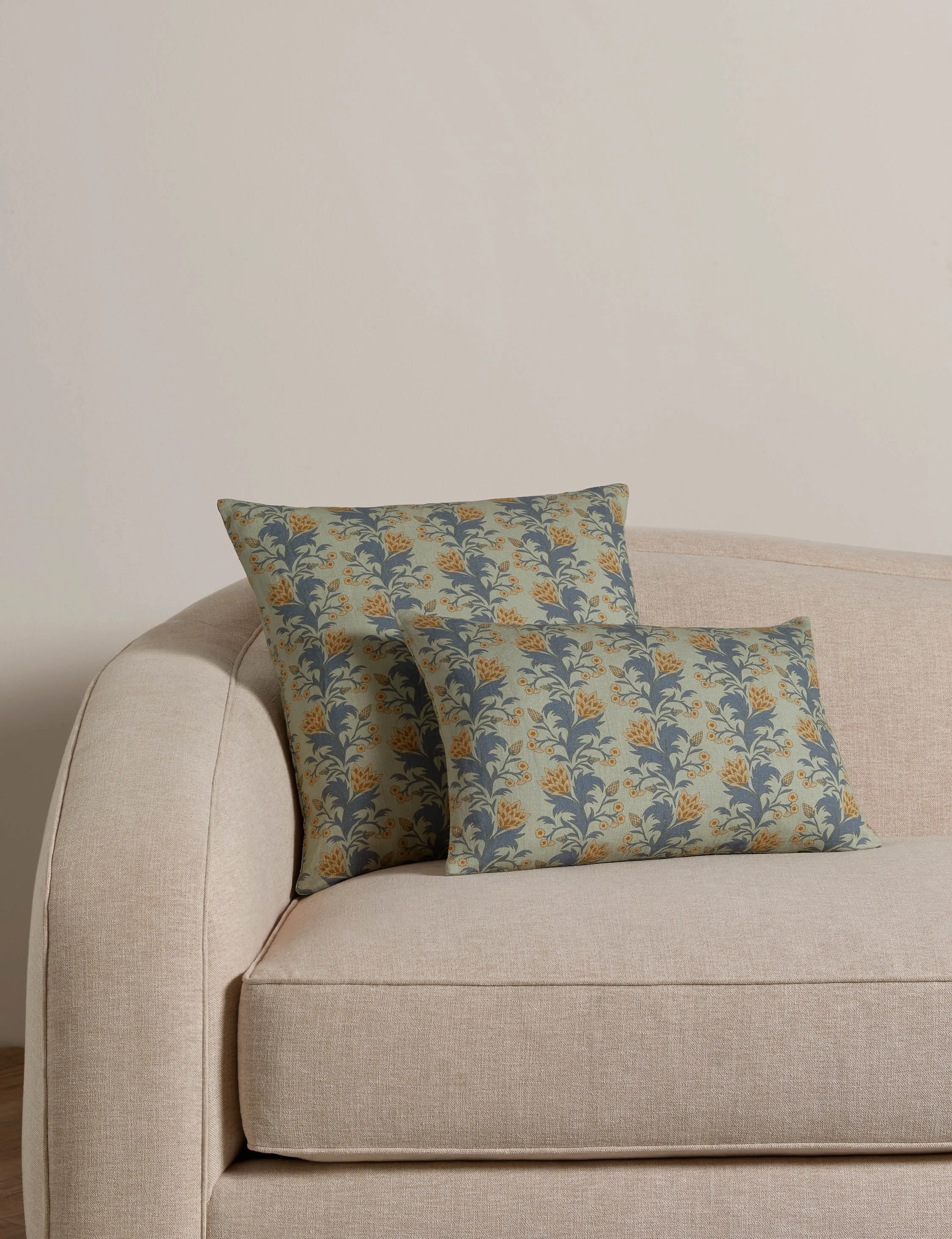 Catesby Linen Cotton Pillow Lulu and Georgia