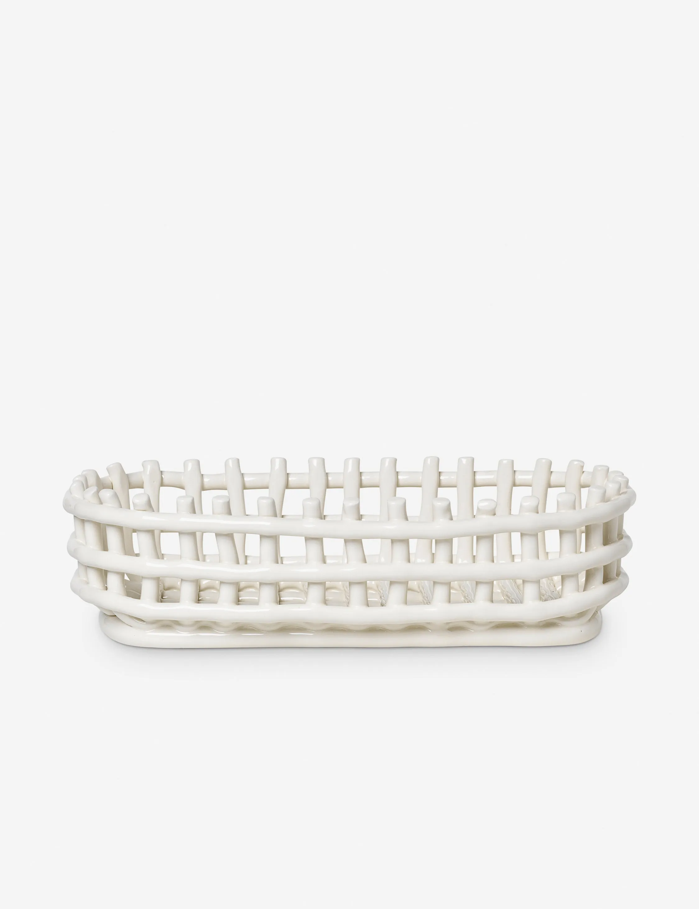 Ceramic Basket by Ferm Living Lulu and Georgia