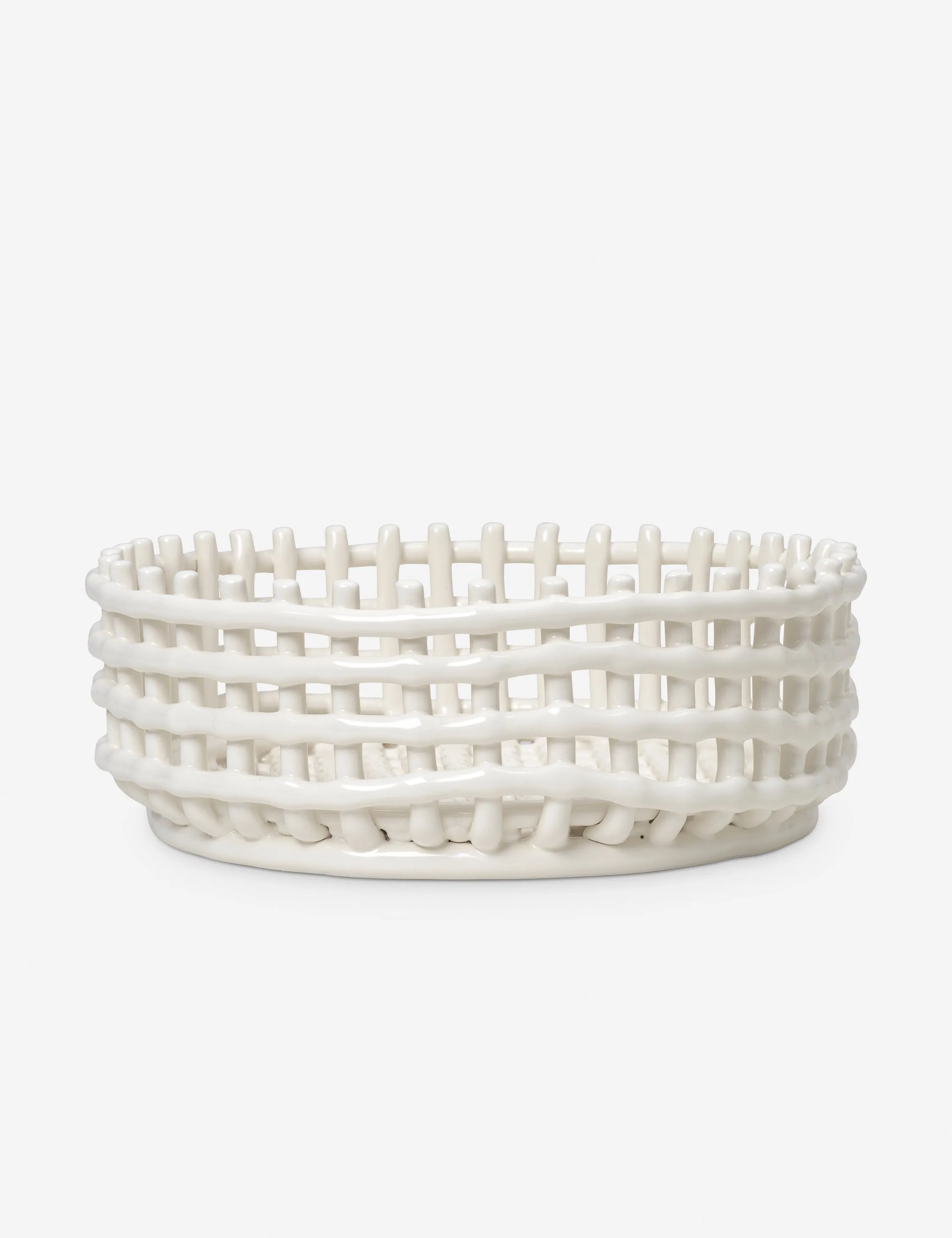 Ceramic Basket by Ferm Living Lulu and Georgia