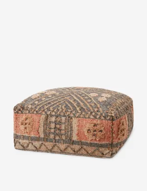 Chambers Pouf, Charcoal Lulu and Georgia