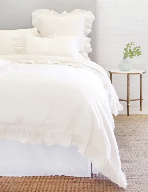 Charlie Linen Duvet by Pom Pom at Home Lulu and Georgia