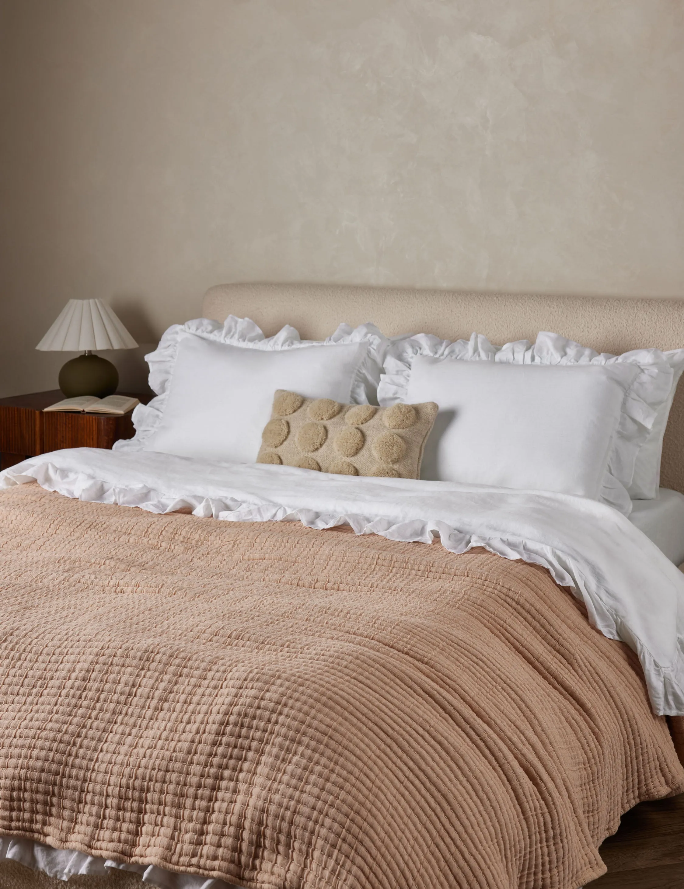 Charlie Linen Duvet by Pom Pom at Home Lulu and Georgia