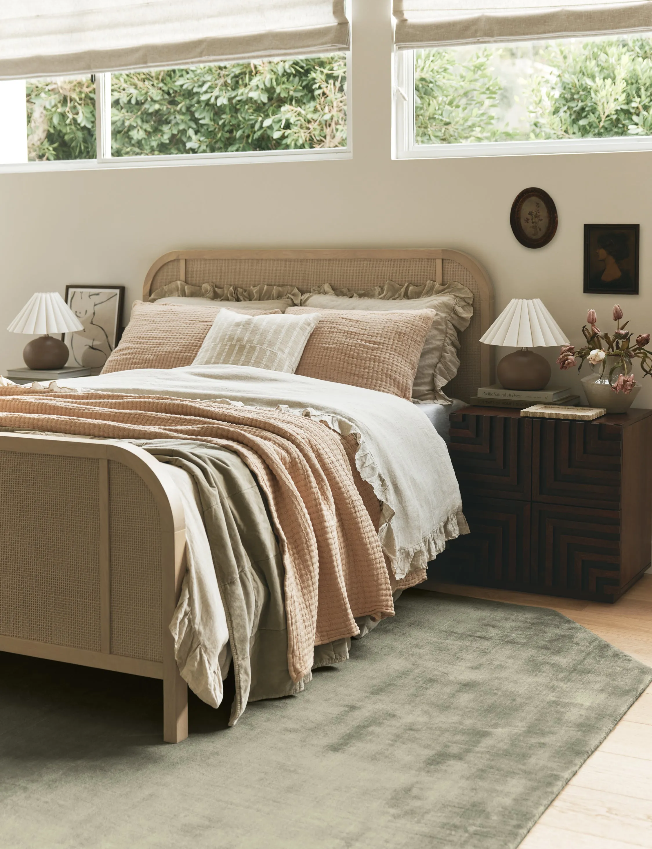 Charlie Linen Duvet by Pom Pom at Home Lulu and Georgia