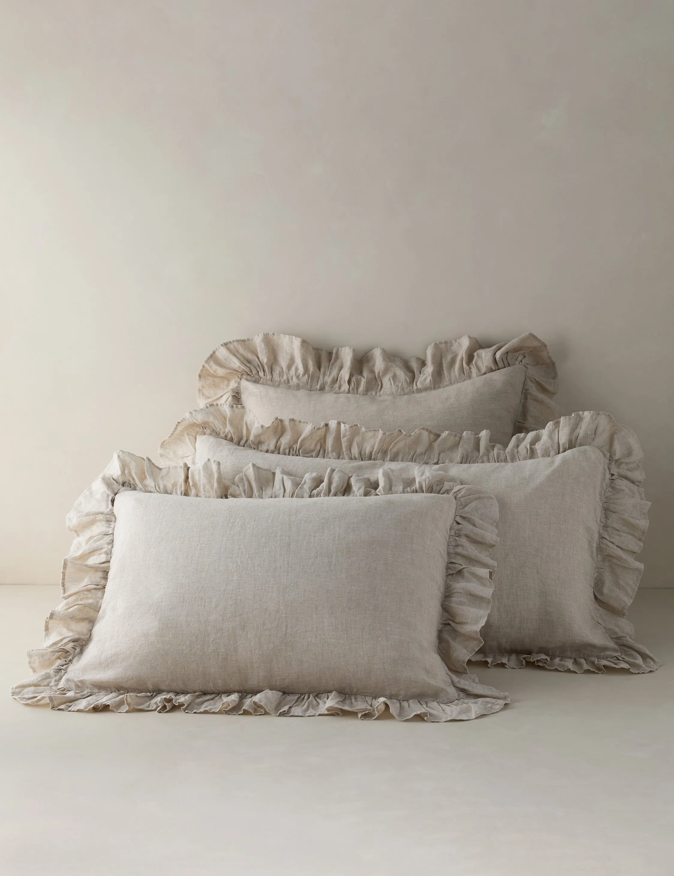 Charlie Linen Sham by Pom Pom at Home Lulu and Georgia