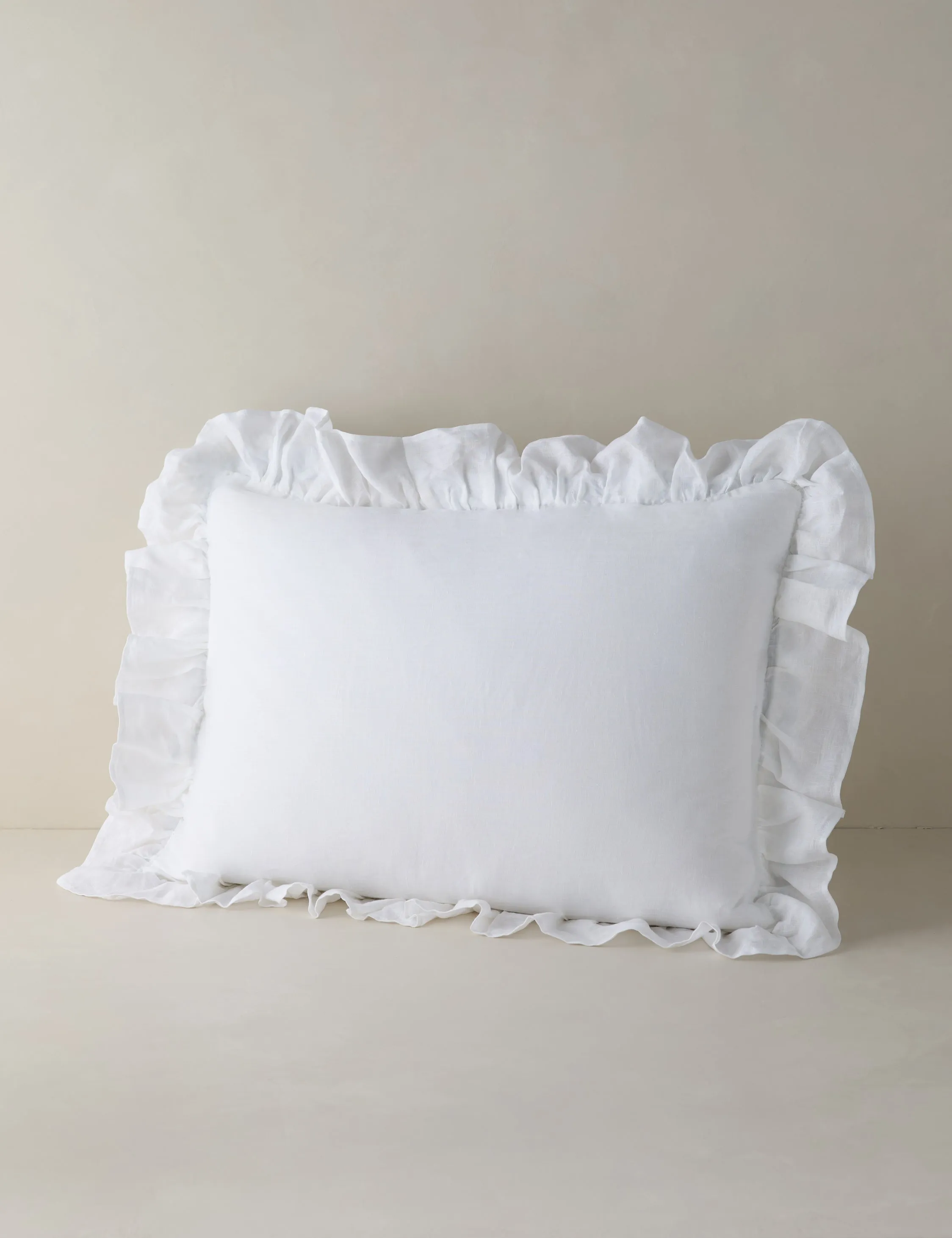 Charlie Linen Sham by Pom Pom at Home Lulu and Georgia