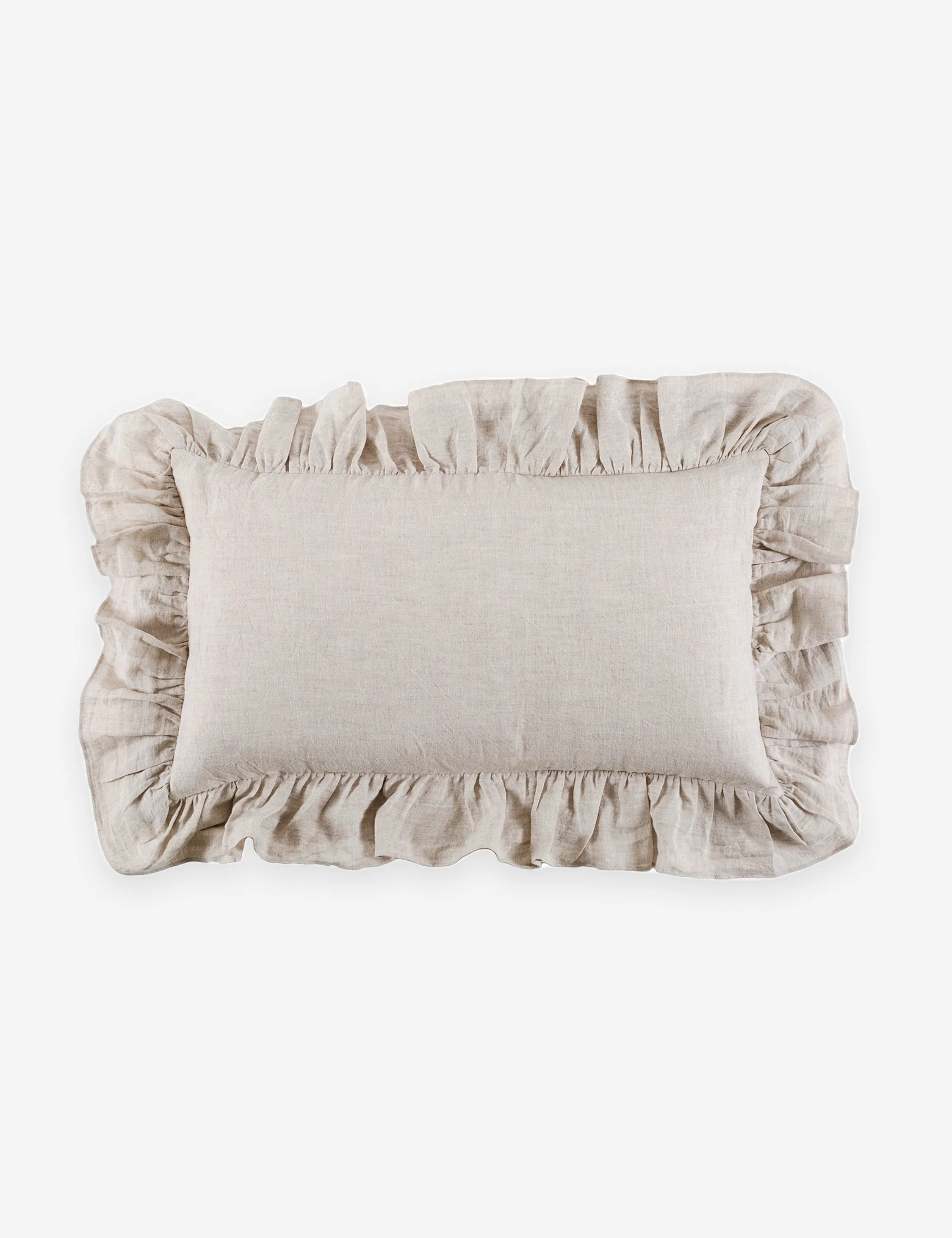 Charlie Linen Sham by Pom Pom at Home Lulu and Georgia