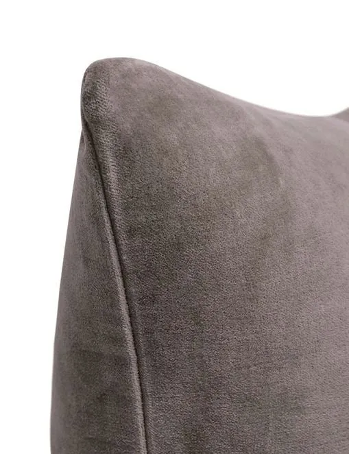 Charlotte Velvet Lumbar Pillow Lulu and Georgia