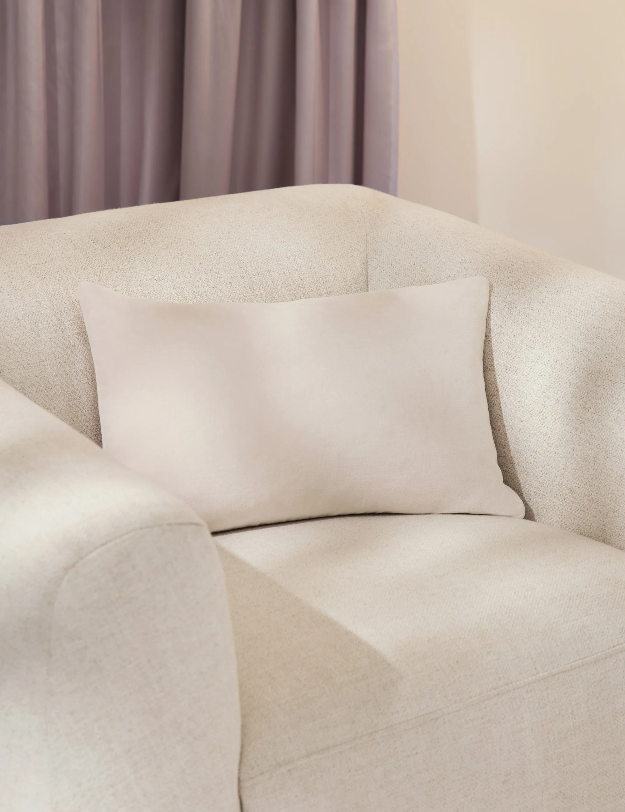 Charlotte Velvet Lumbar Pillow Lulu and Georgia