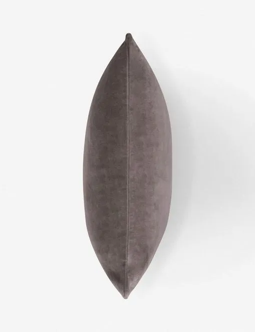 Charlotte Velvet Lumbar Pillow Lulu and Georgia