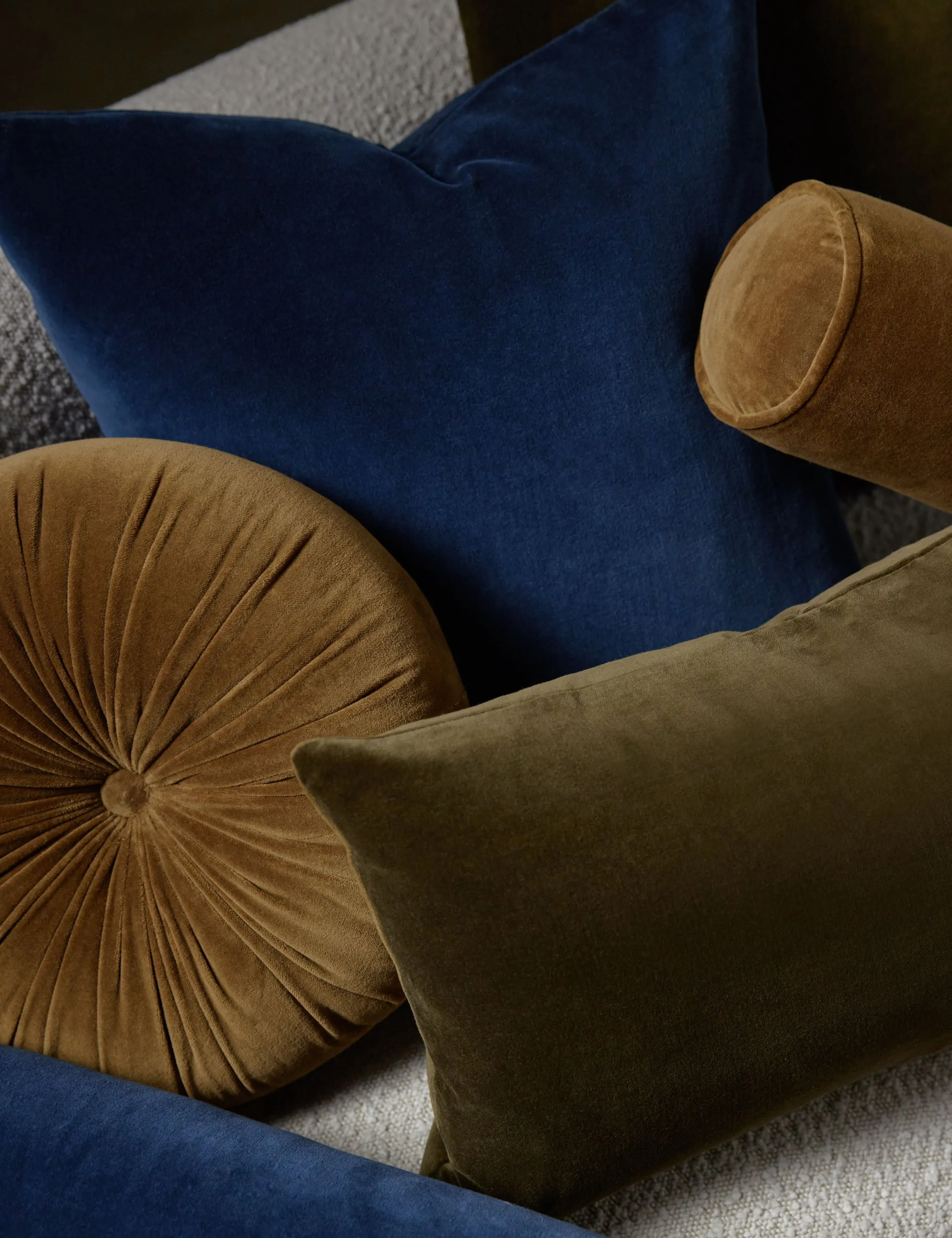 Charlotte Velvet Pillow Lulu and Georgia