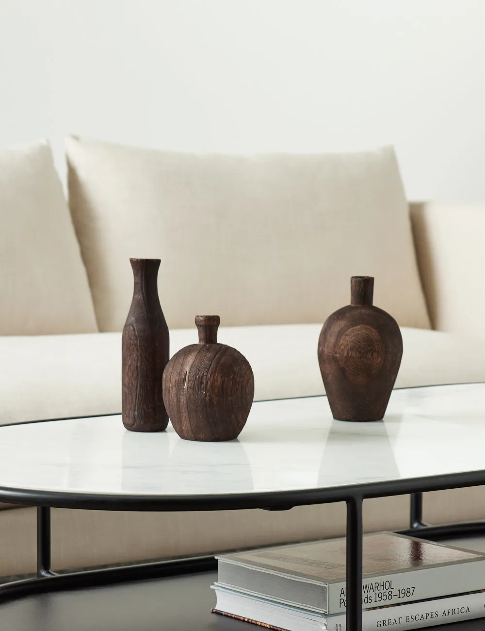 Charlynn Wood Vases (Set of 3) Lulu and Georgia