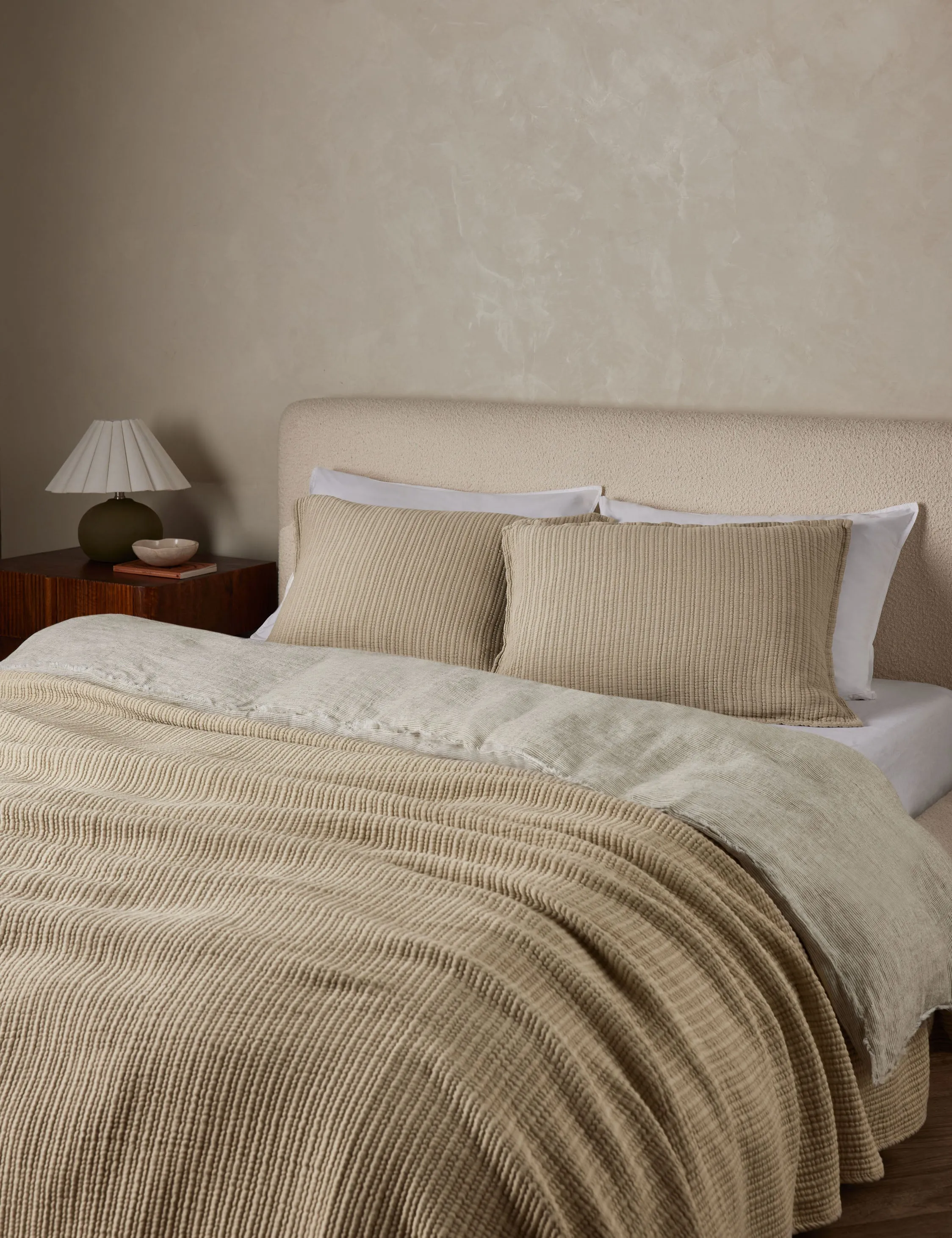 Chatham Cotton Matelasse Coverlet by Pom Pom at Home Lulu and Georgia