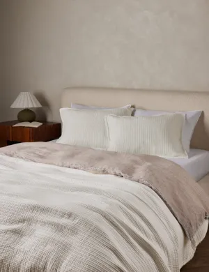 Chatham Cotton Matelasse Coverlet by Pom Pom at Home Lulu and Georgia