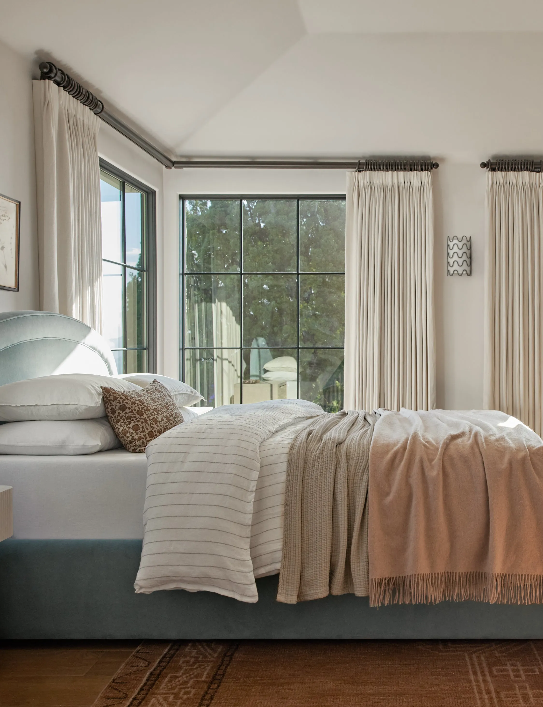 Chatham Cotton Matelasse Coverlet by Pom Pom at Home Lulu and Georgia