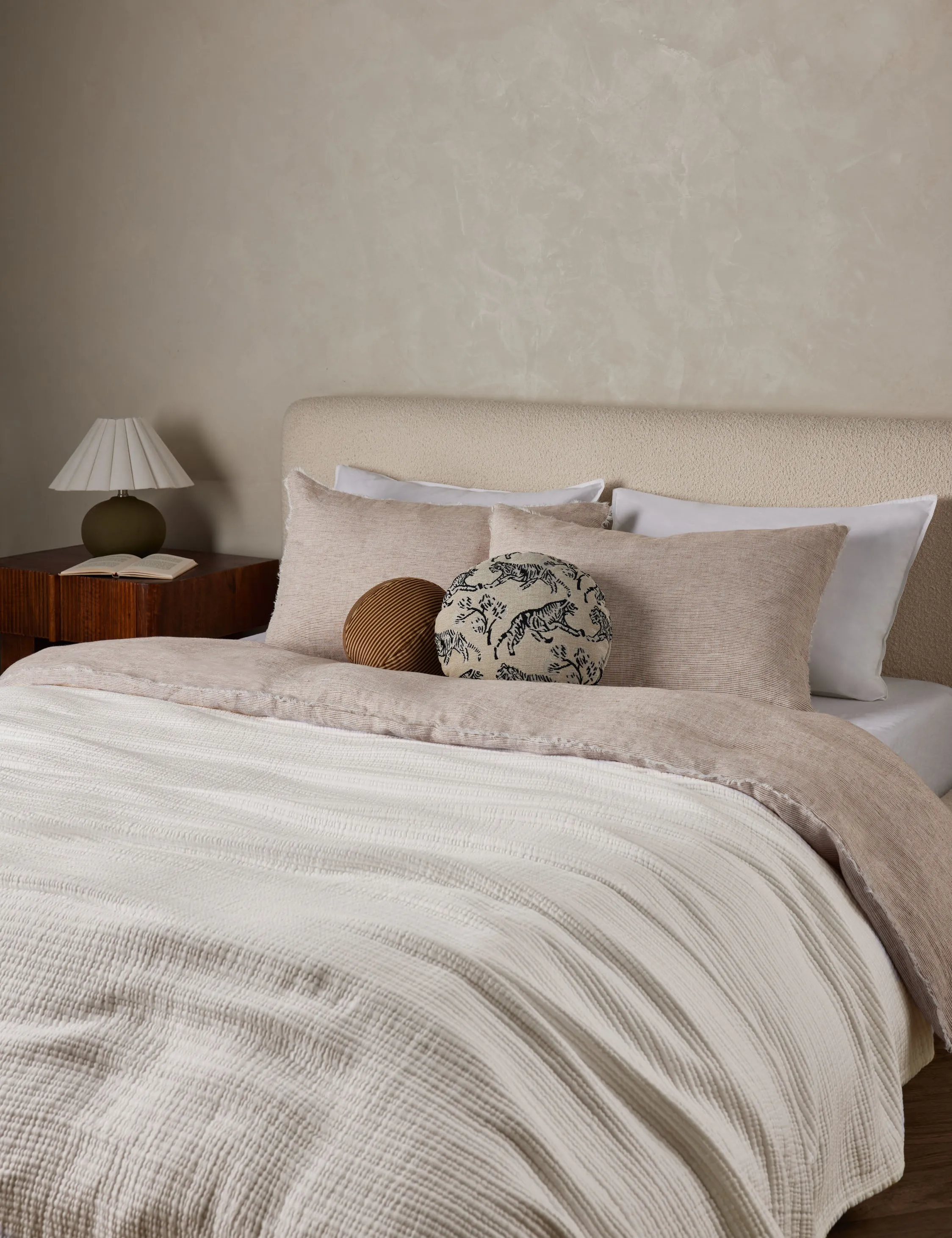 Chatham Cotton Matelasse Coverlet by Pom Pom at Home Lulu and Georgia
