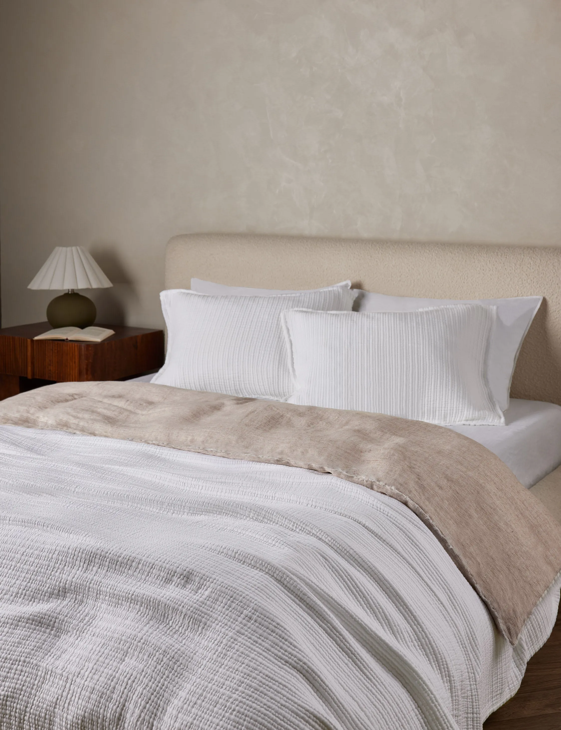 Chatham Cotton Matelasse Coverlet by Pom Pom at Home Lulu and Georgia