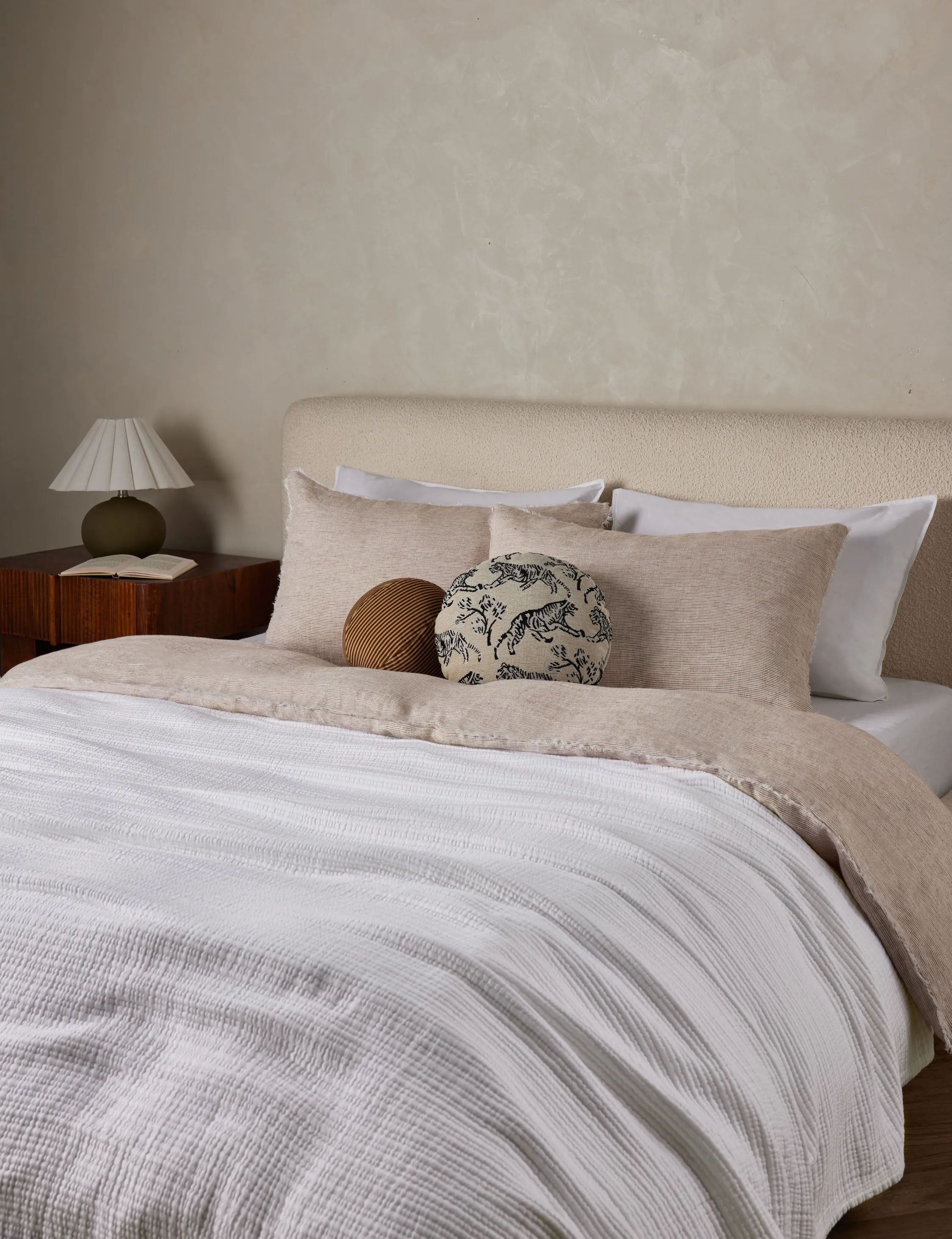Chatham Cotton Matelasse Coverlet by Pom Pom at Home Lulu and Georgia