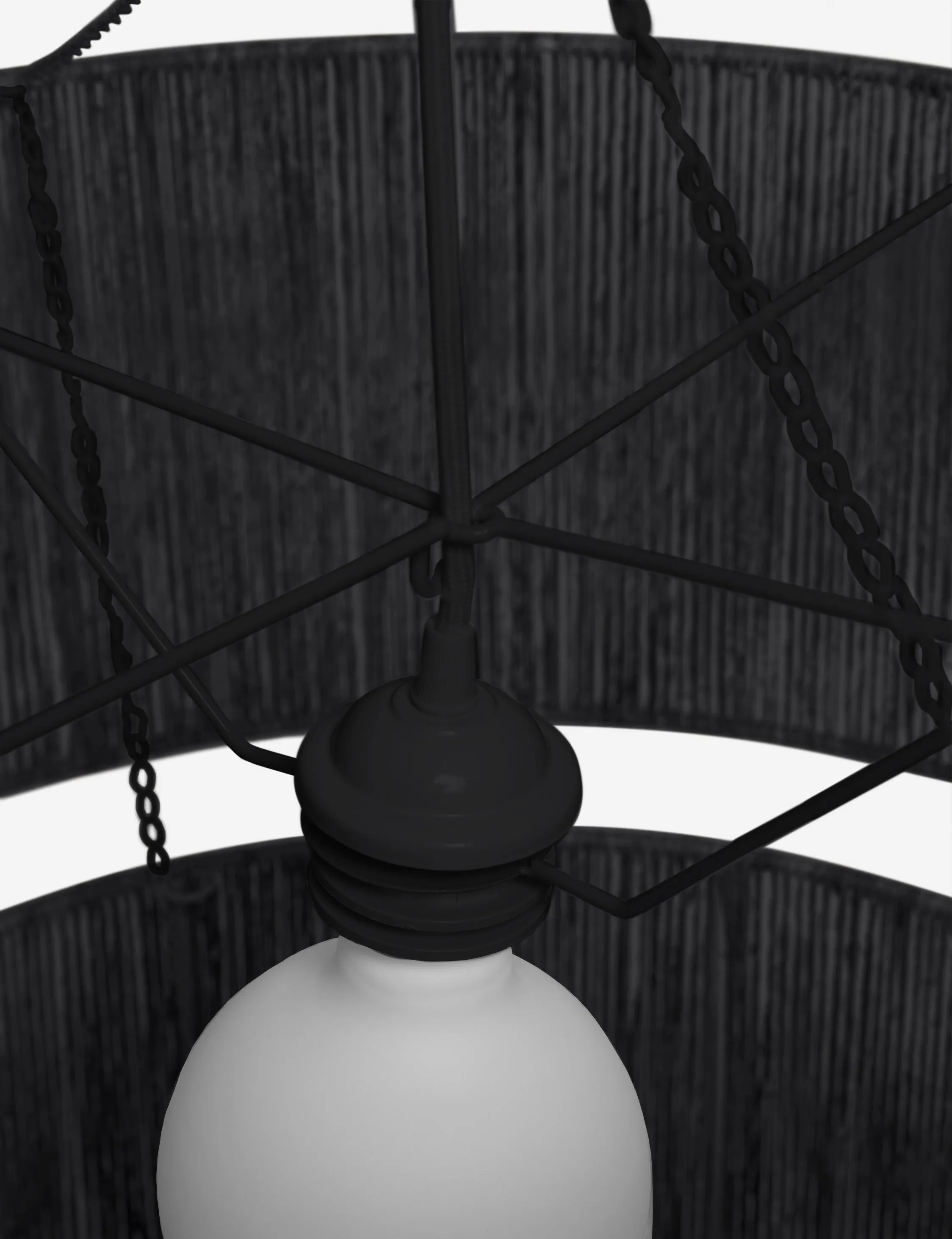 Chavette Chandelier, Black Lulu and Georgia