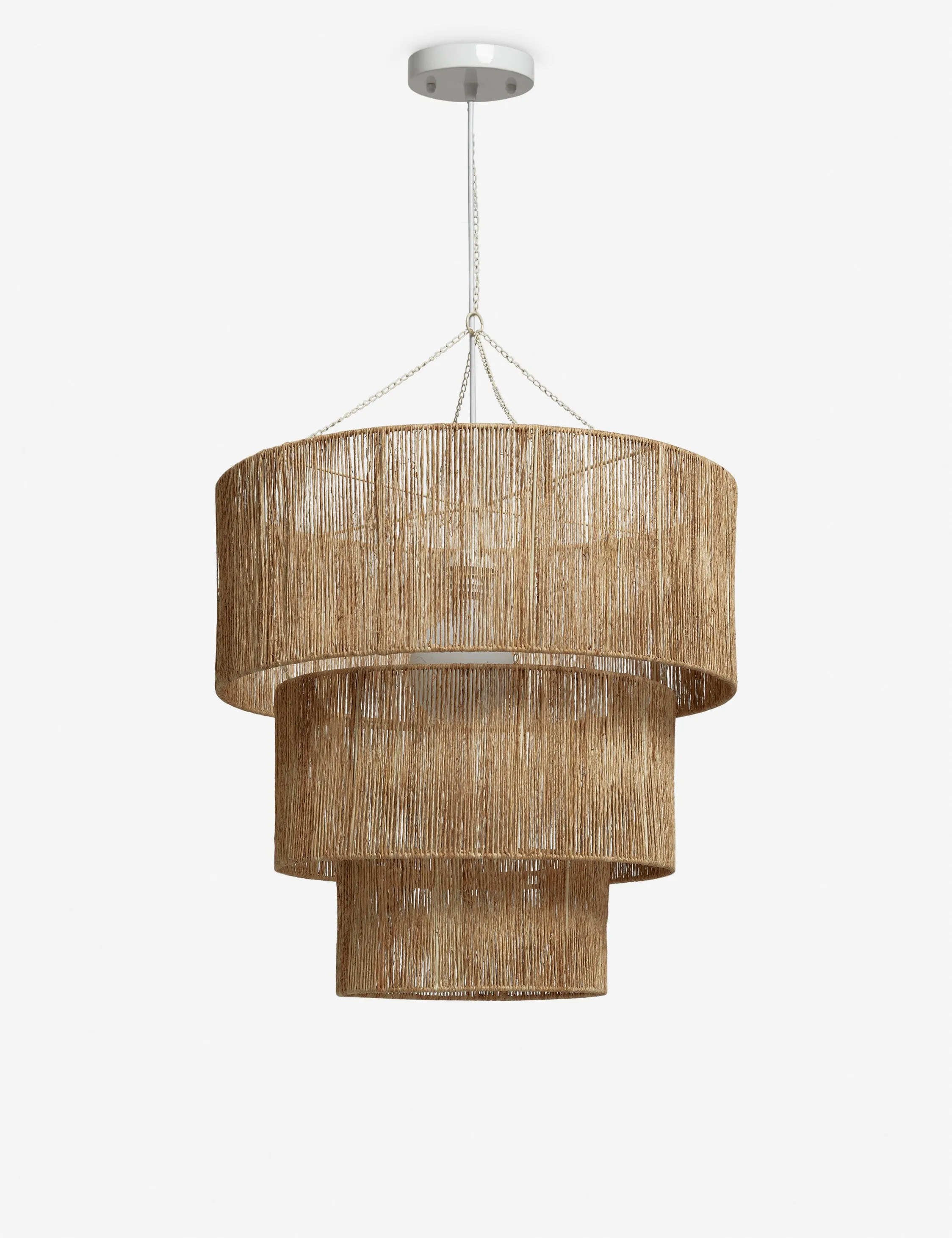 Chavette Chandelier, Natural Lulu and Georgia