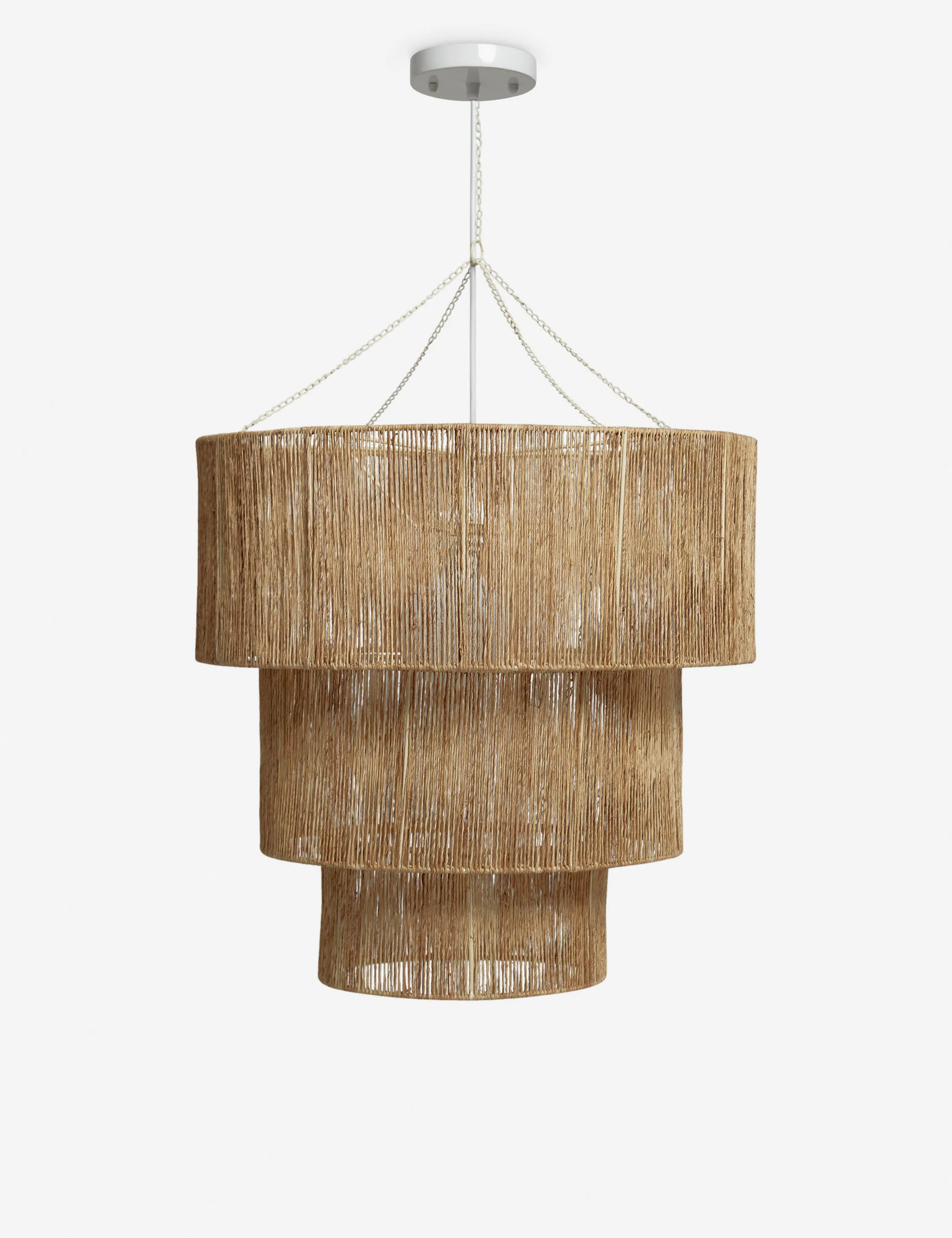 Chavette Chandelier, Natural Lulu and Georgia