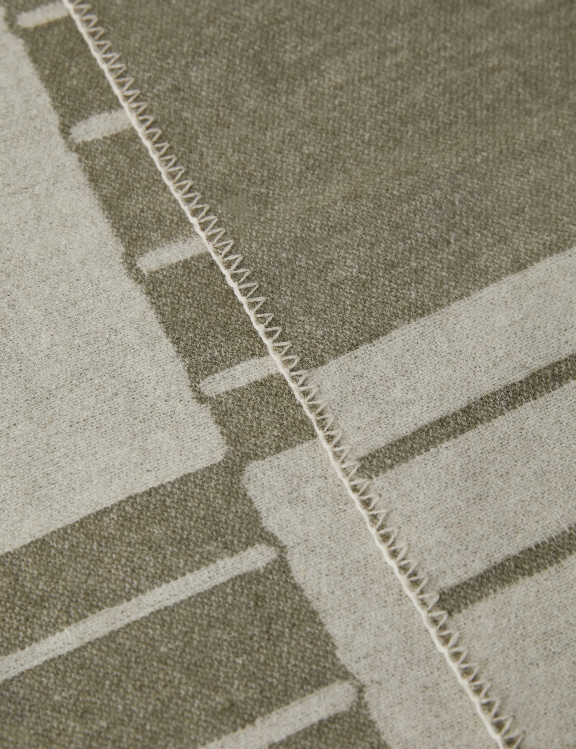Checkered Reversible Wool Throw by Sarah Sherman Samuel Lulu and Georgia