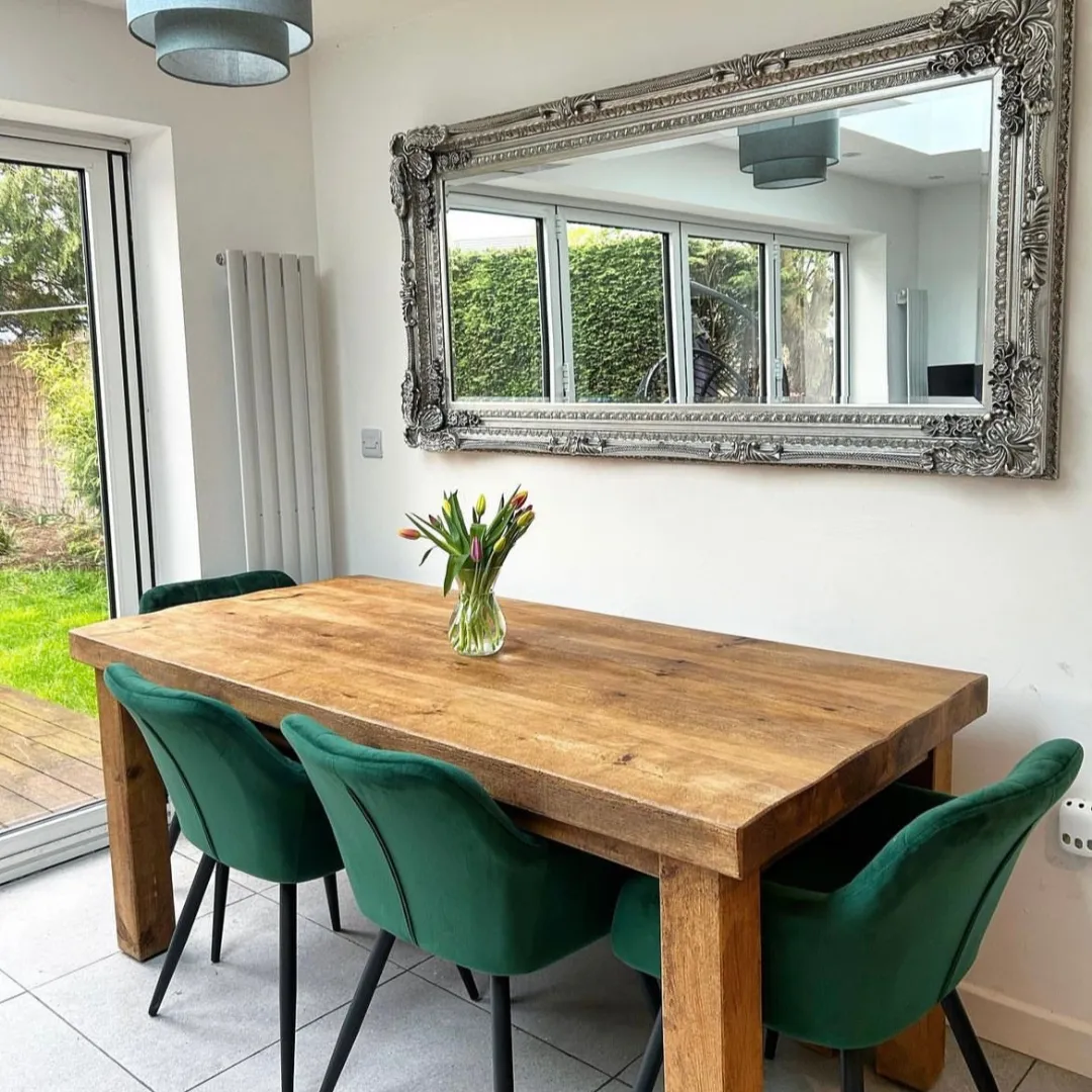 Chopwell Dining Table And Benches Funky Chunky