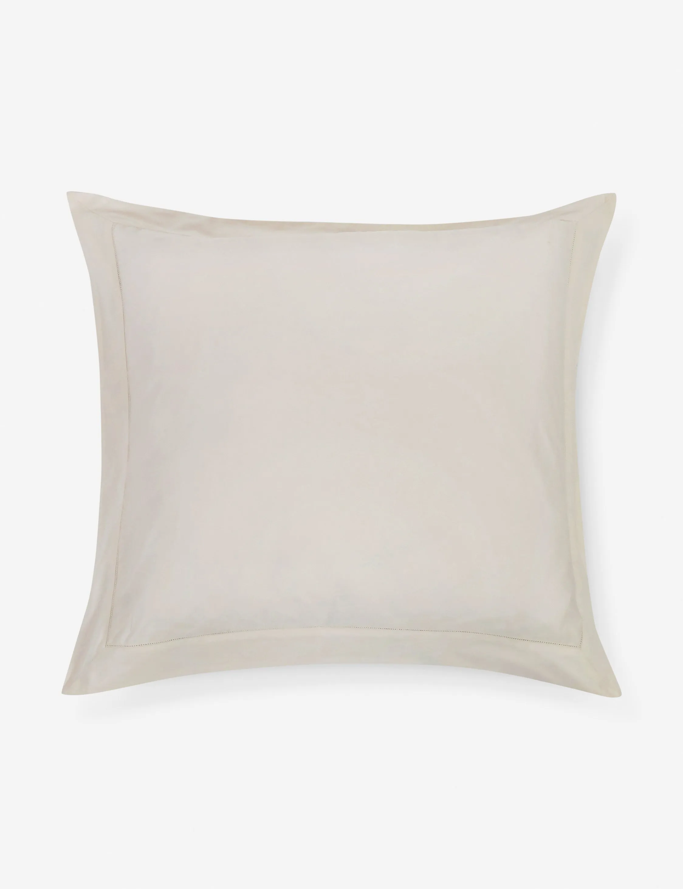 Classico Hemstitch Cotton Sateen Sham by Pom Pom at Home Lulu and Georgia