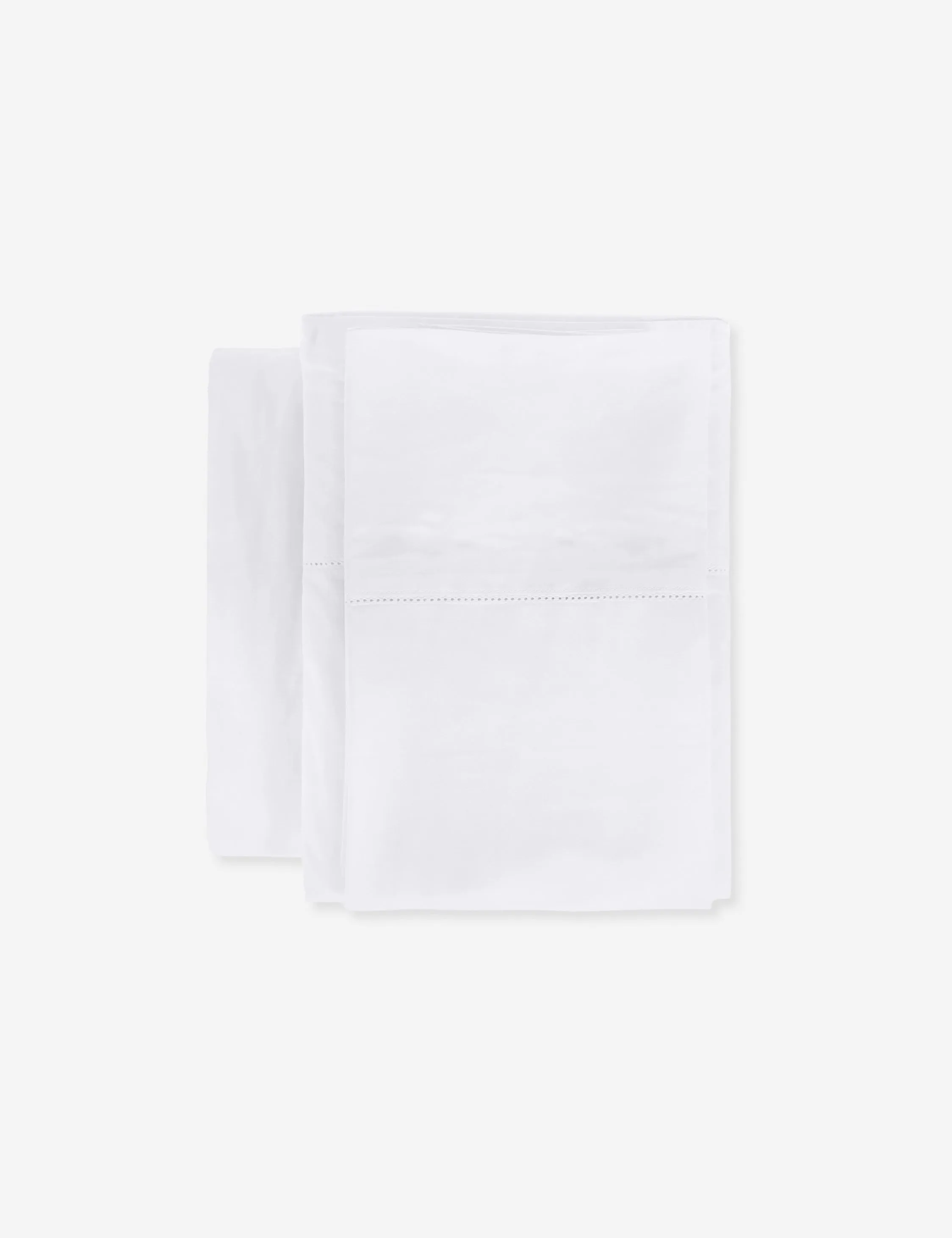 Classico Hemstitch Cotton Sateen Sheet Set by Pom Pom at Home Lulu and Georgia