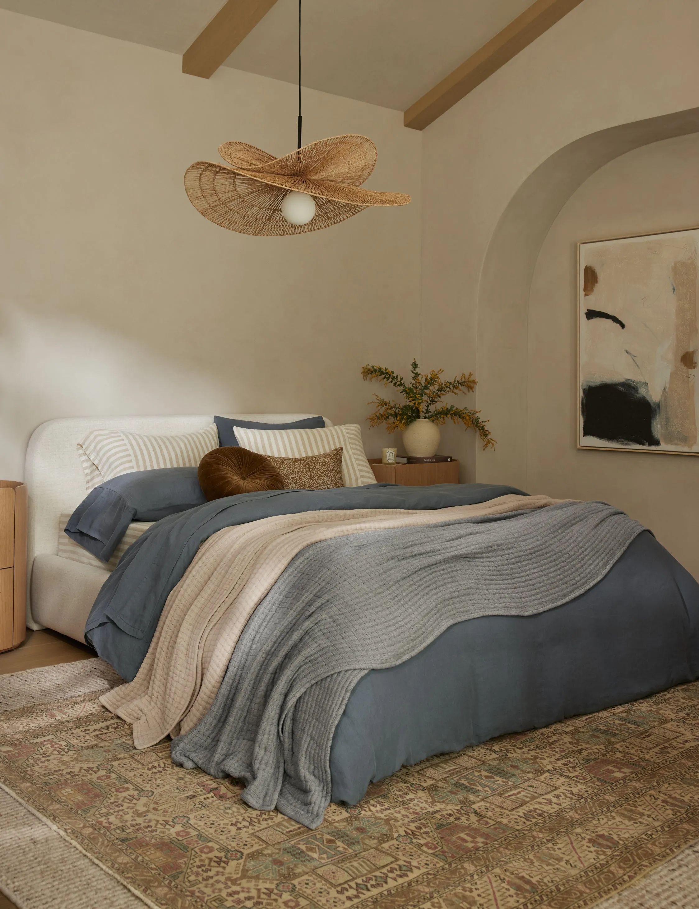 Clea Linen Pillow Lulu and Georgia