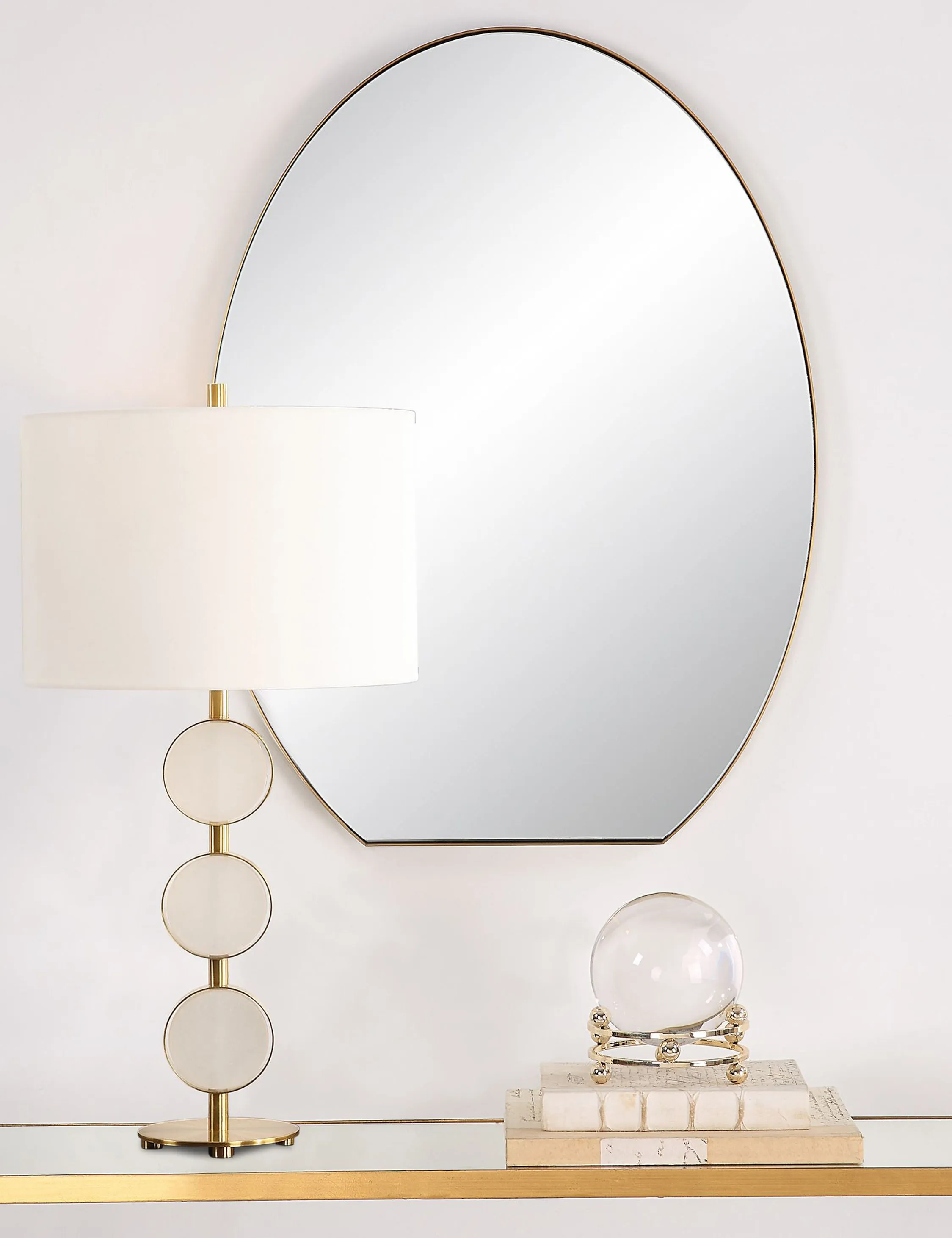 Clifton Oval Mirror Lulu and Georgia