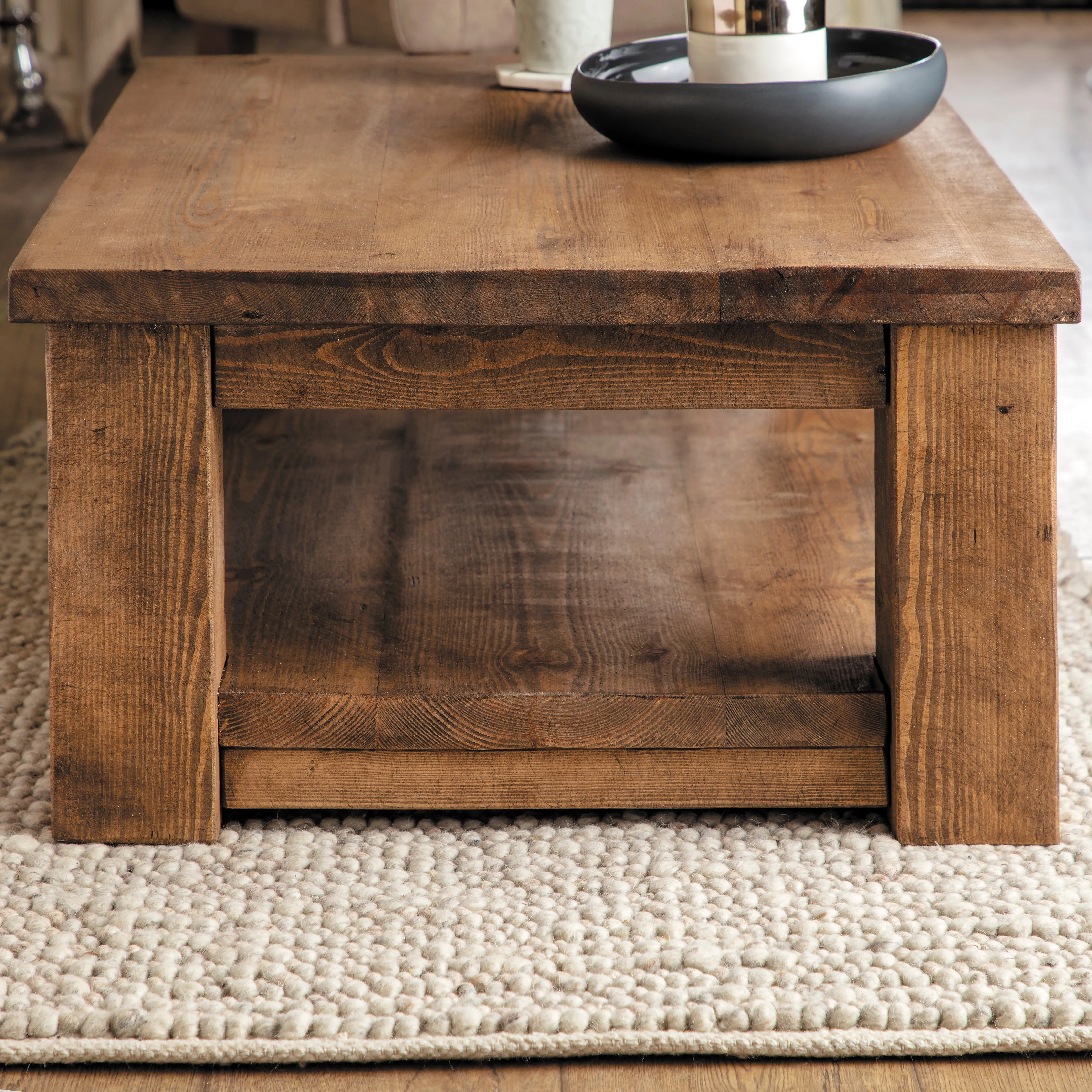 Coleridge Coffee Table with Shelf Funky Chunky