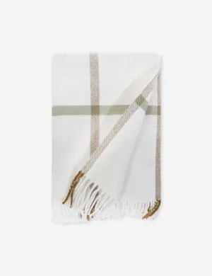 Copenhagen Brushed Cotton Throw by Pom Pom at Home Lulu and Georgia