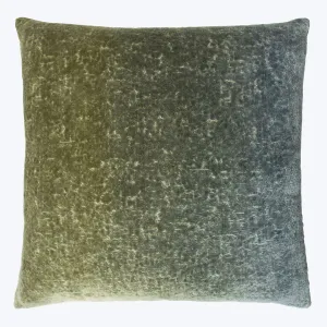 Coral Reef Velvet Pillow, Lichen